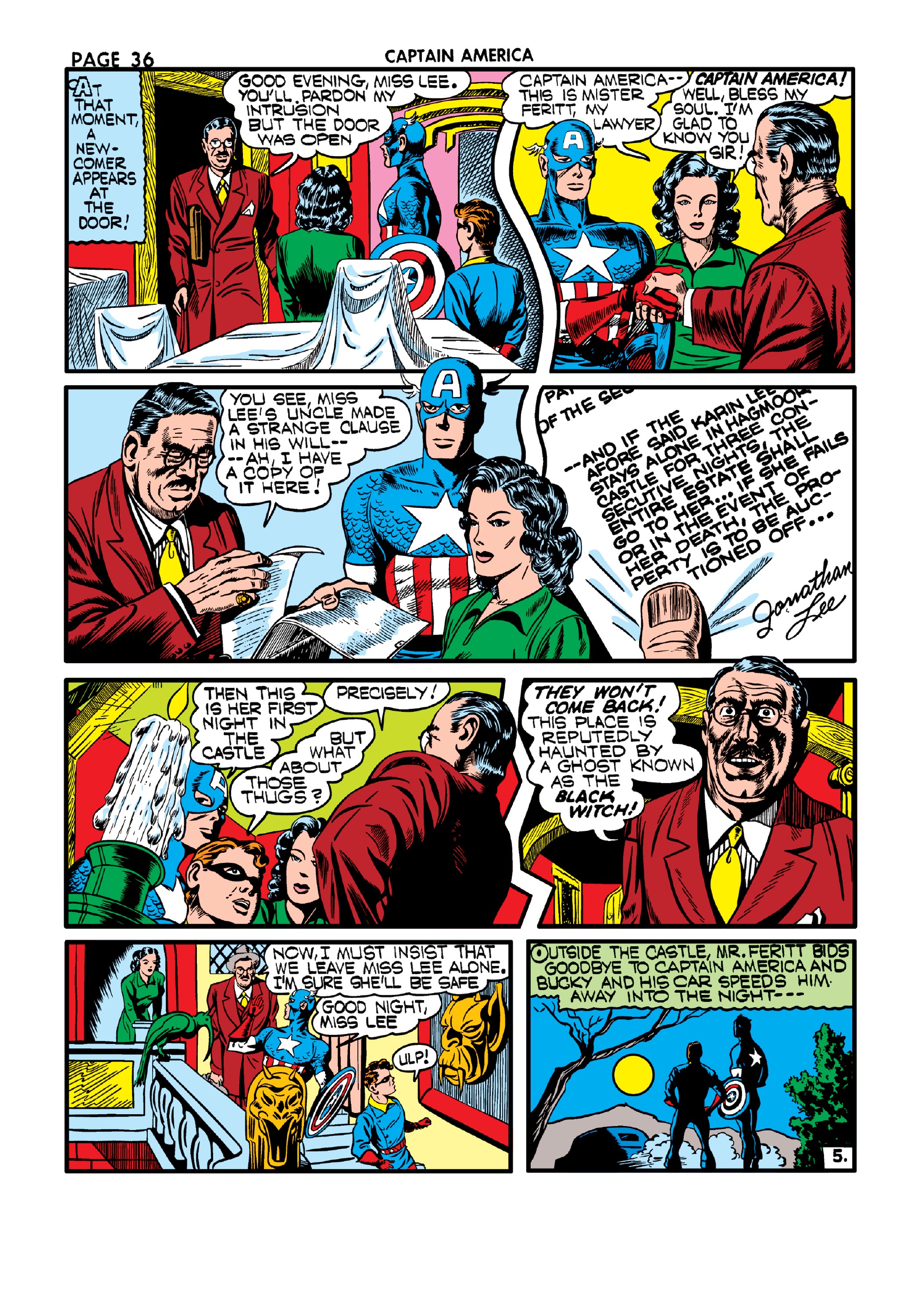 Read online Marvel Masterworks: Golden Age Captain America comic -  Issue # TPB 2 (Part 3) - 41