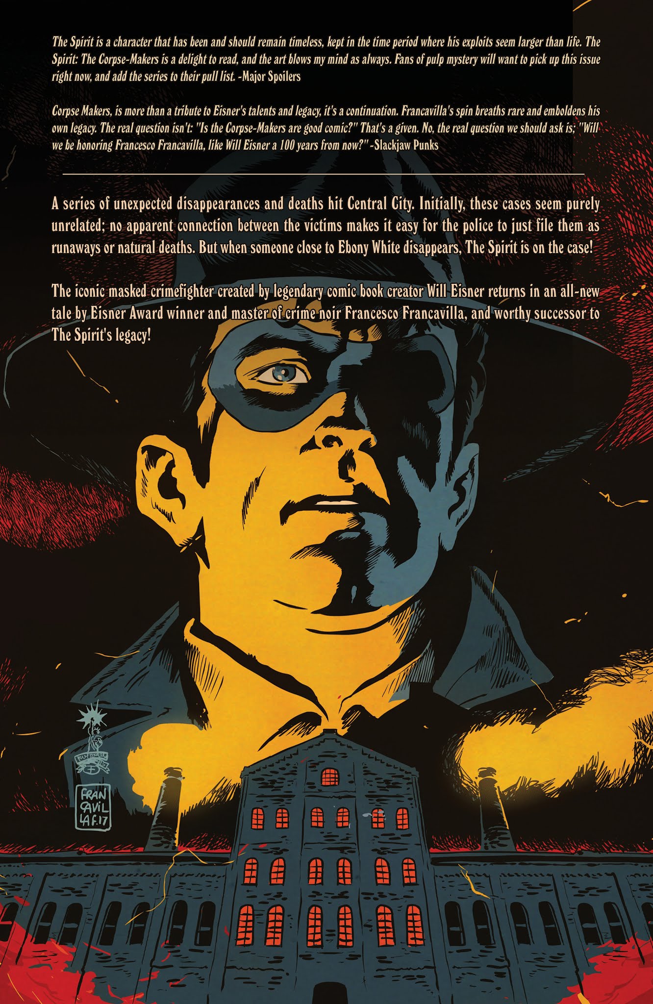 Read online Will Eisner's The Spirit: The Corpse Makers comic -  Issue # TPB - 117