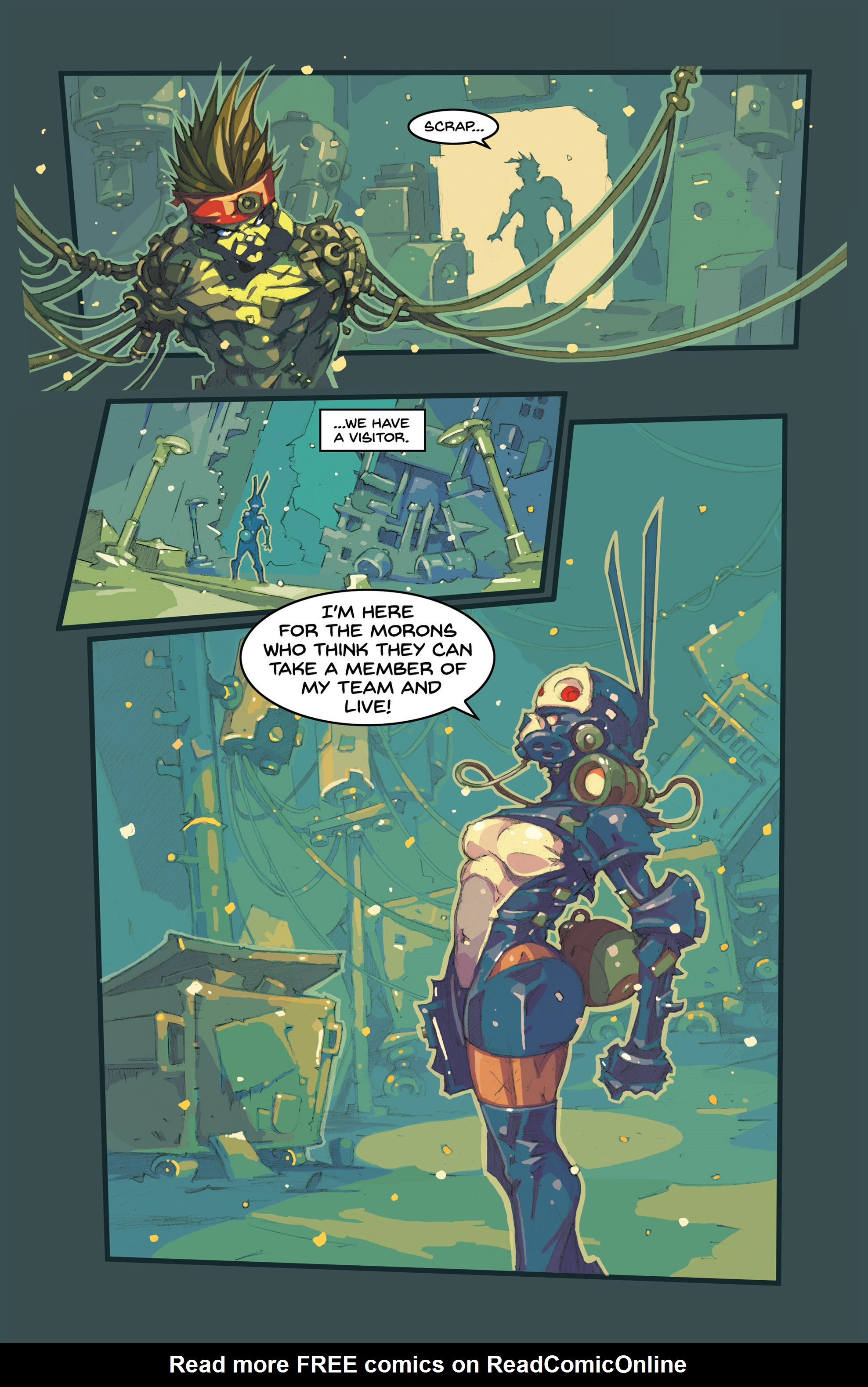 Read online Offworld comic -  Issue #5 - 10
