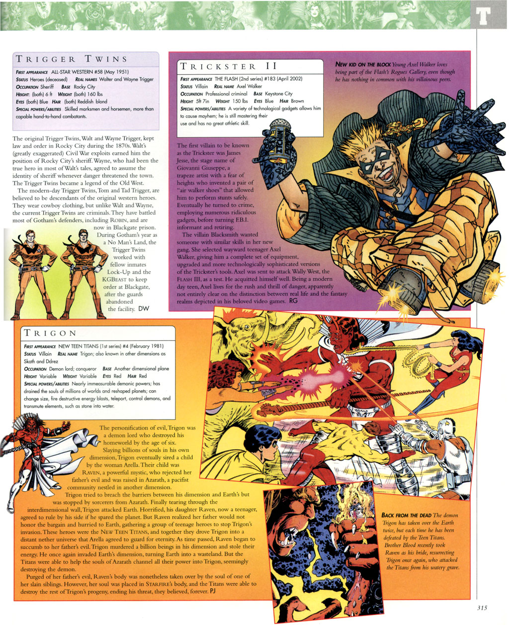 Read online The DC Comics Encyclopedia comic -  Issue # TPB 1 - 316