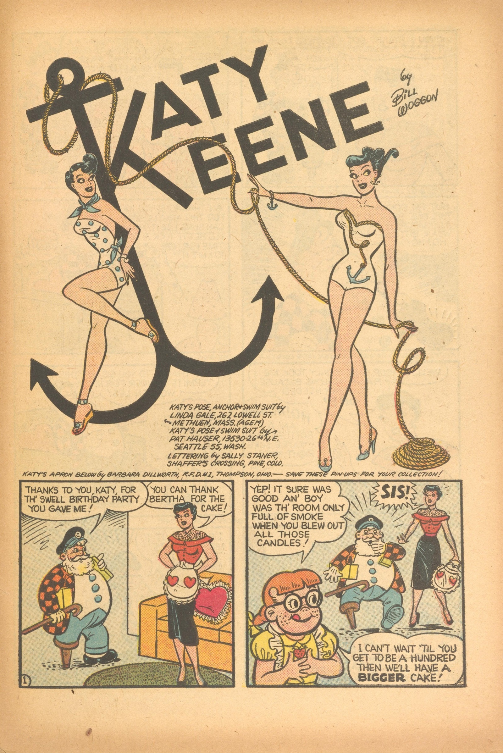 Read online Katy Keene (1949) comic -  Issue #21 - 31