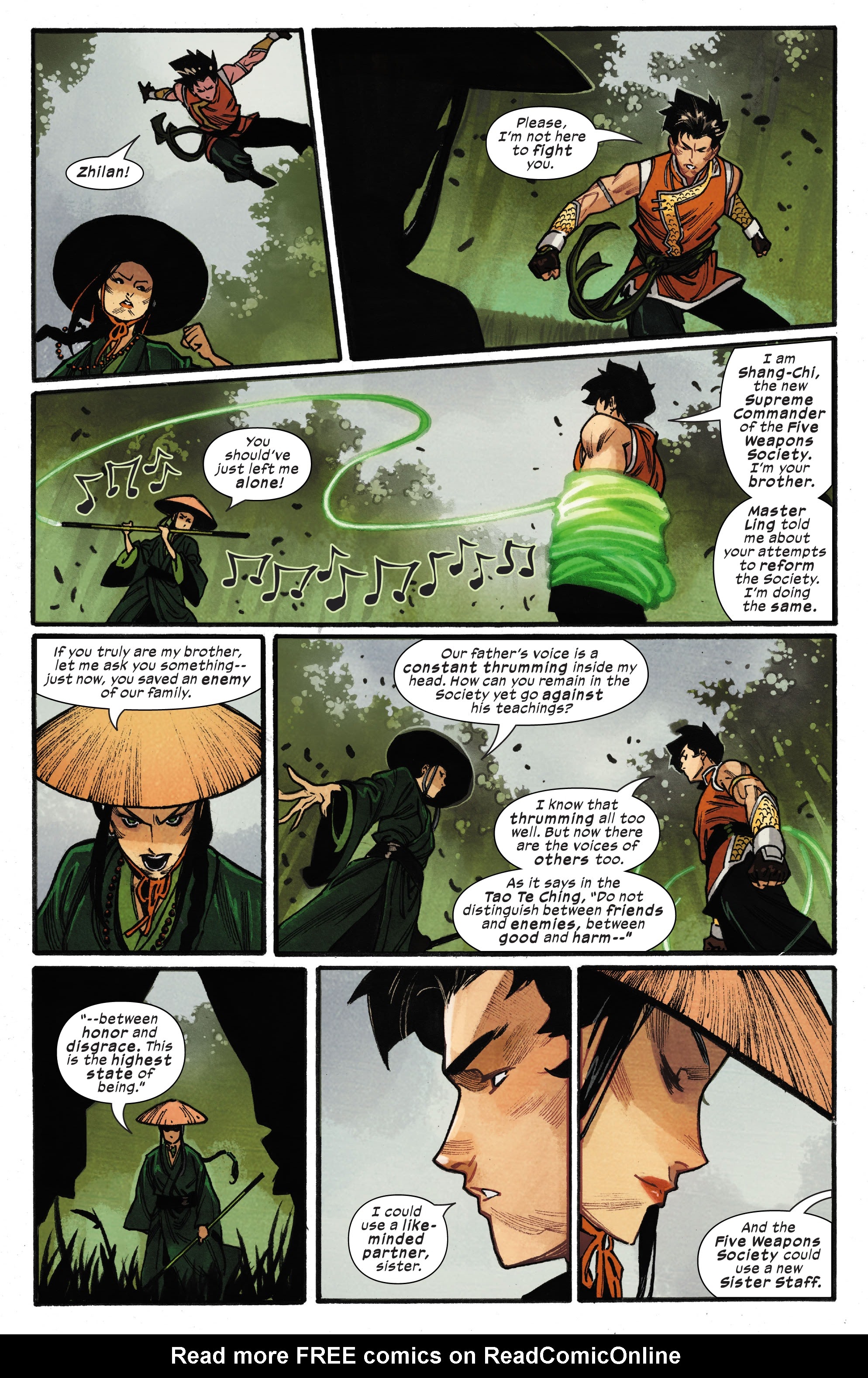 Read online Shang-Chi (2021) comic -  Issue #3 - 19