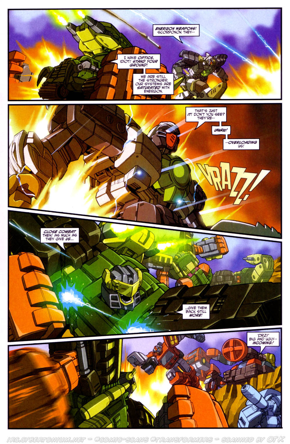 Read online Transformers Energon comic -  Issue #23 - 13