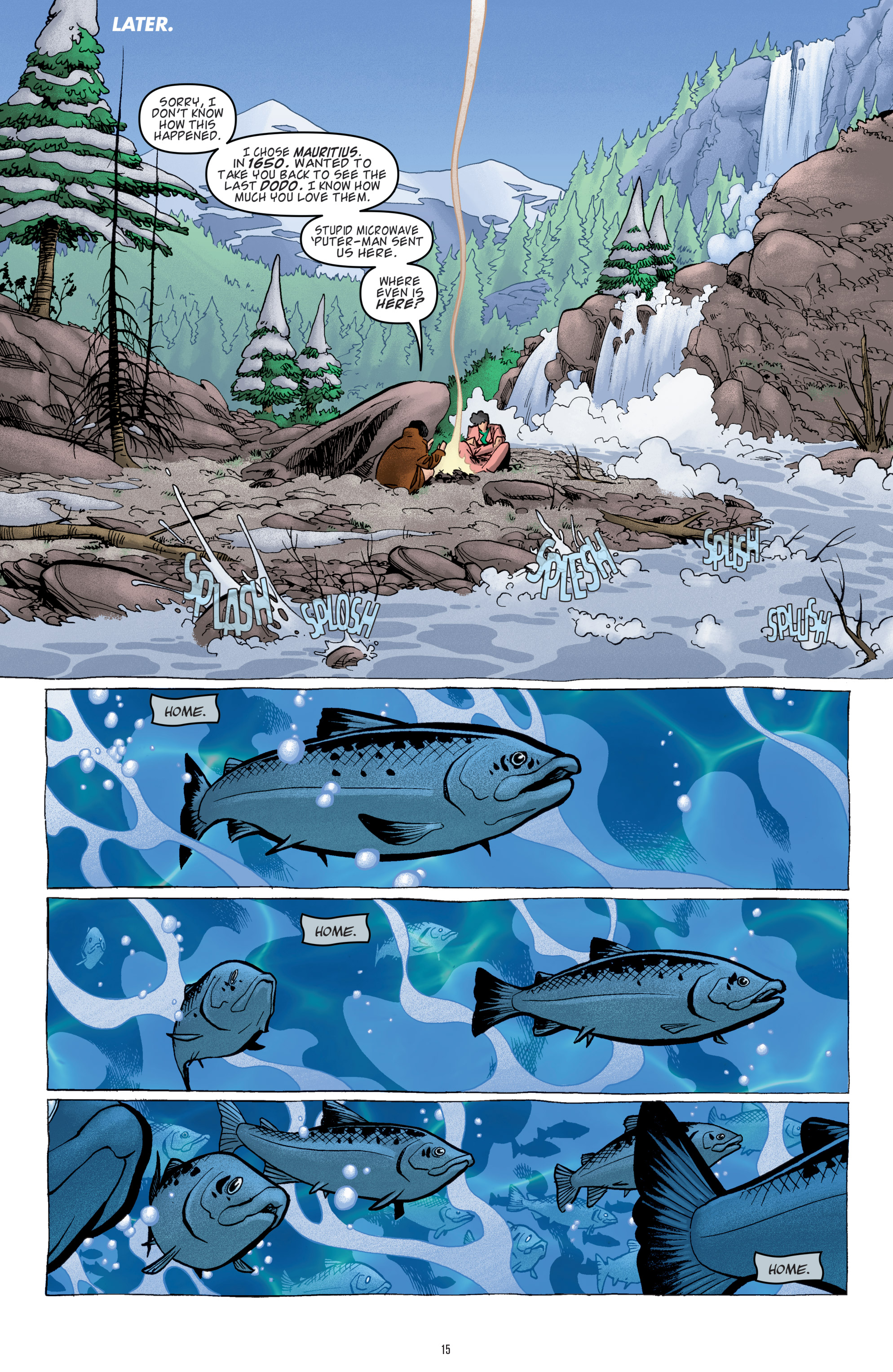 Read online Dirk Gently's Holistic Detective Agency: The Salmon of Doubt comic -  Issue #8 - 16