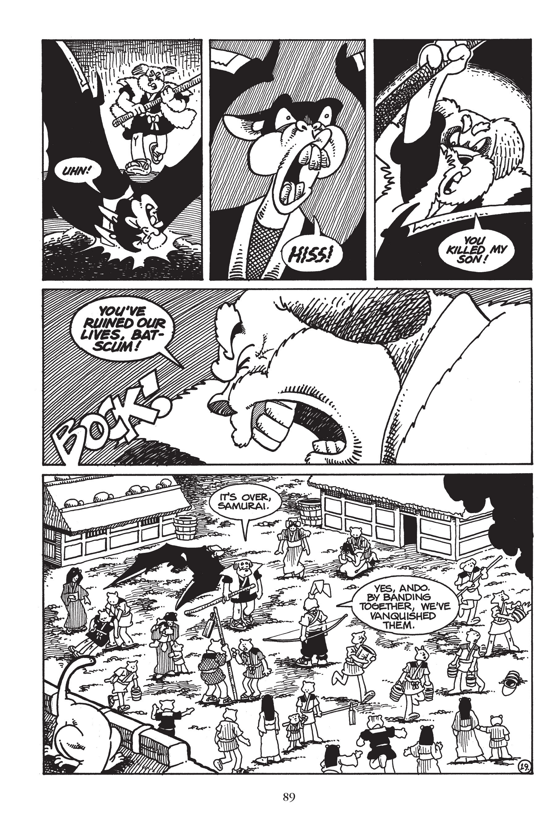 Read online Usagi Yojimbo (1987) comic -  Issue # _TPB 5 - 88