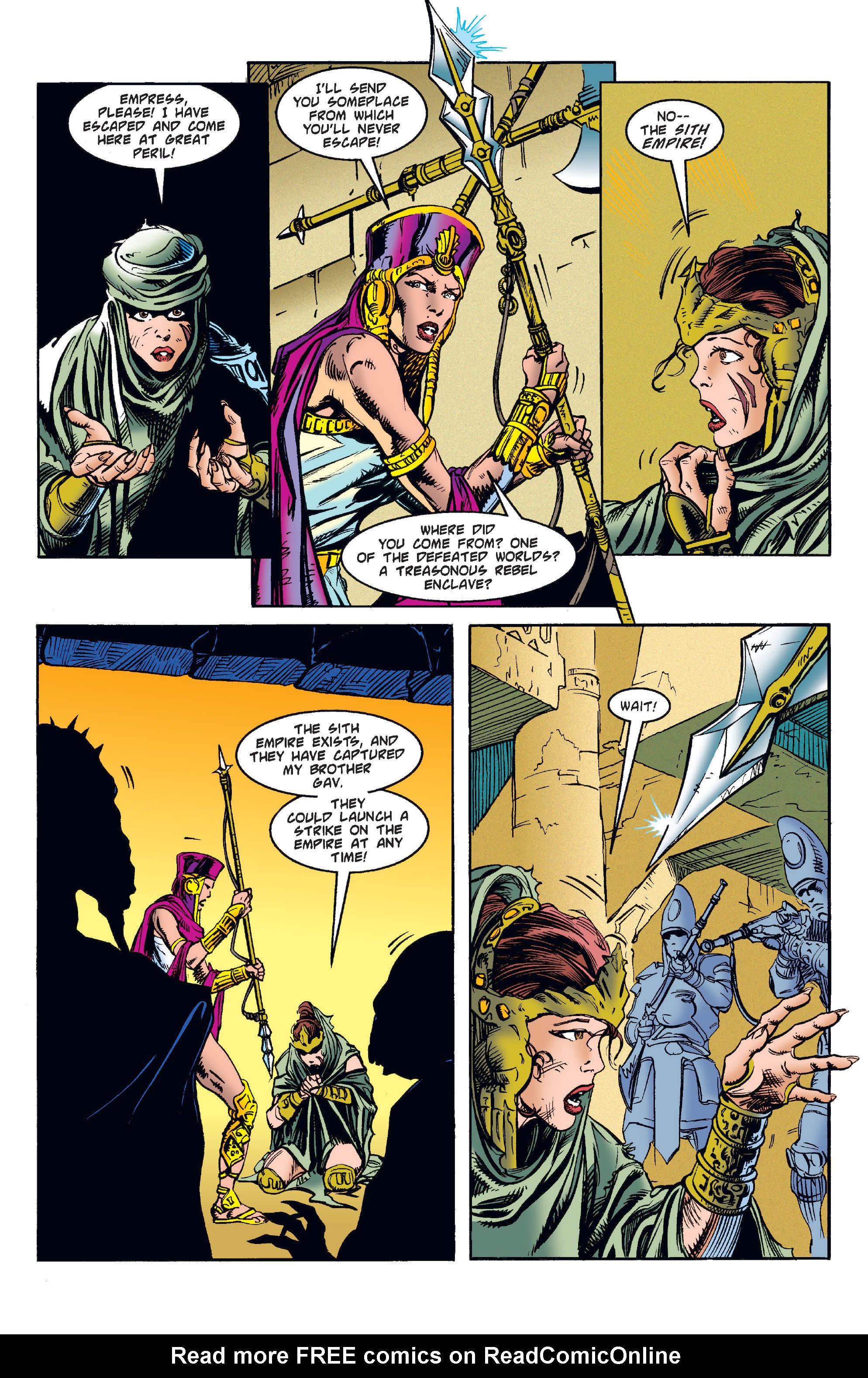 Read online Star Wars: Tales of the Jedi - The Fall of the Sith Empire comic -  Issue #2 - 22