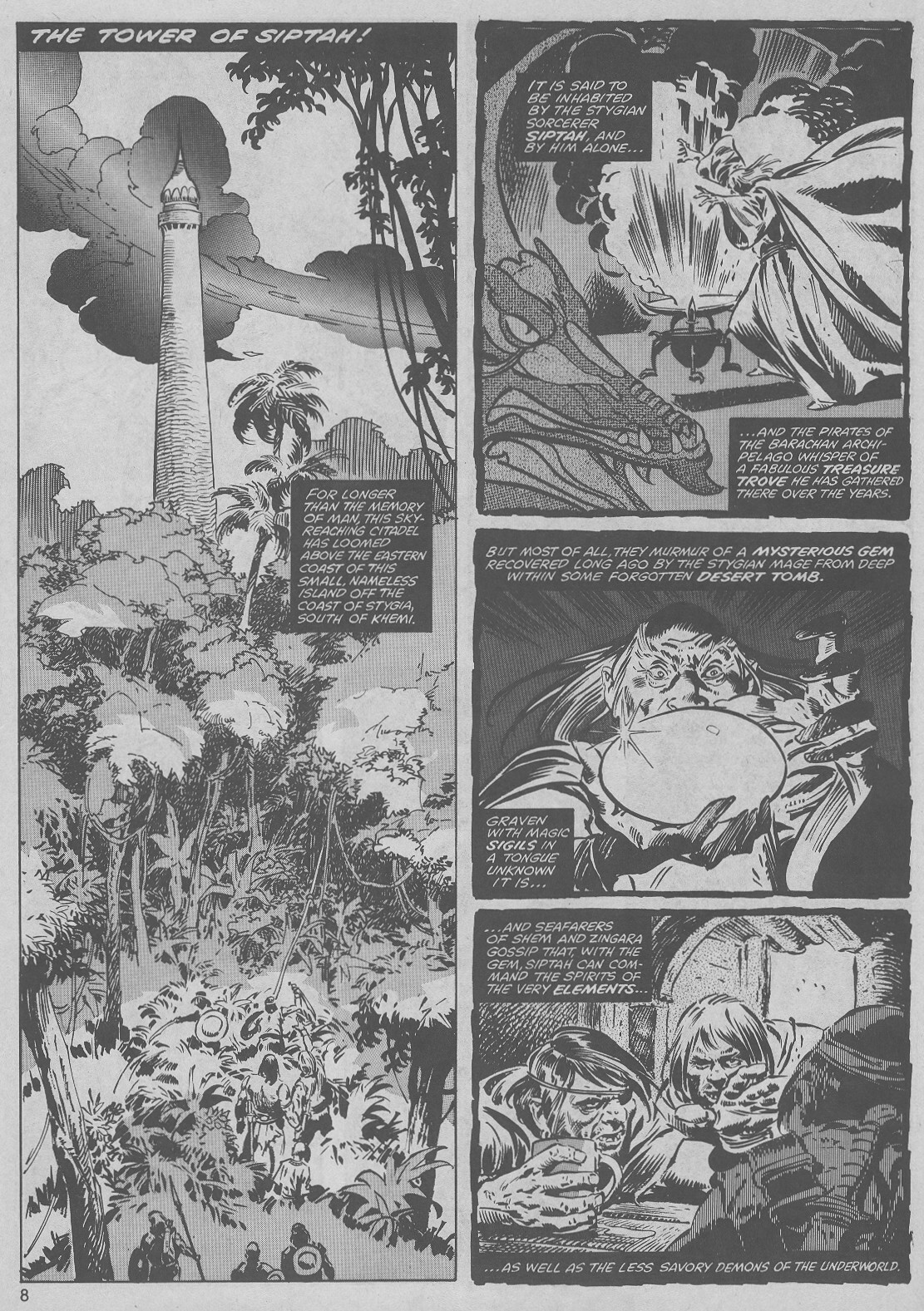 Read online The Savage Sword Of Conan comic -  Issue #45 - 8