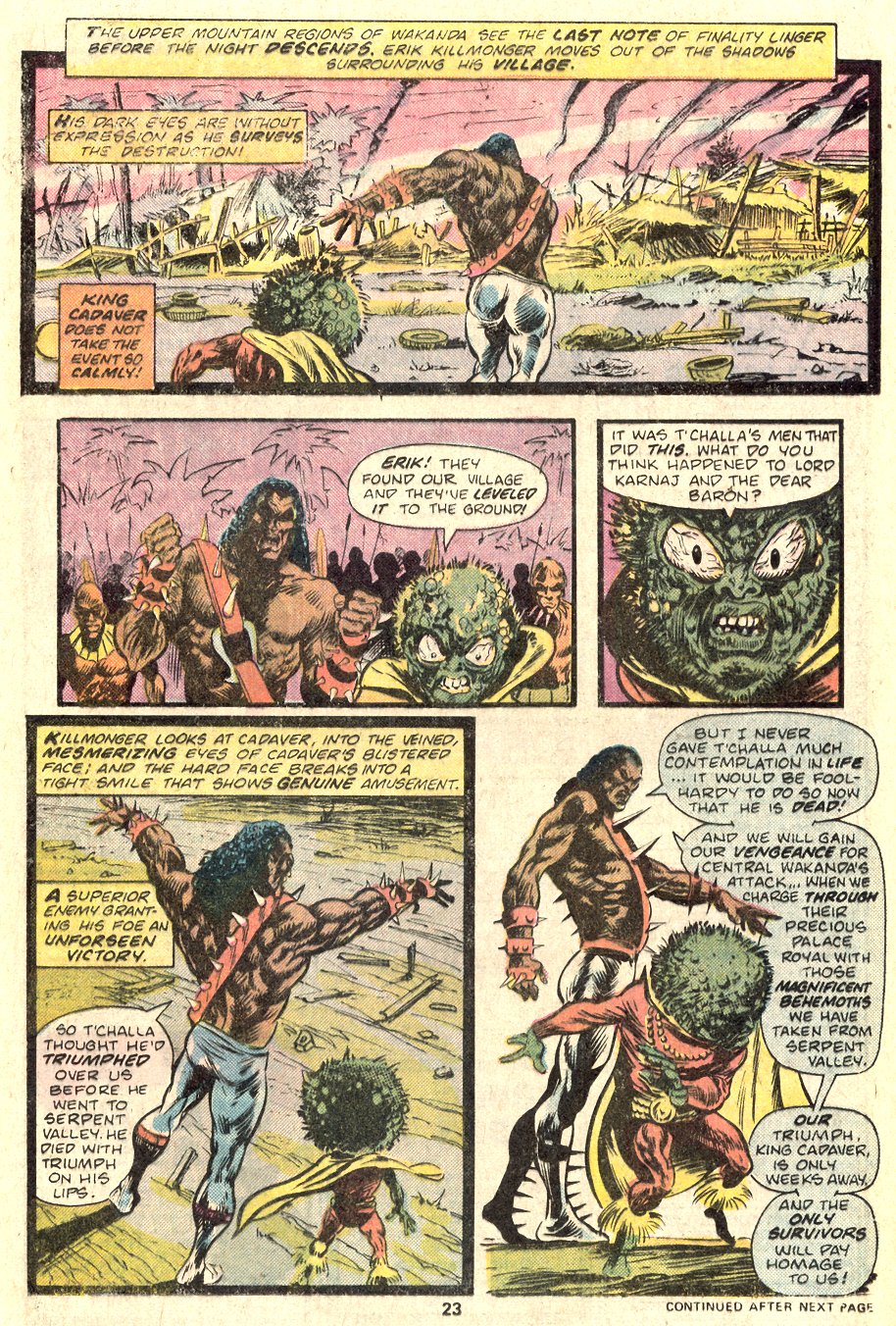 Read online Jungle Action (1972) comic -  Issue #15 - 25