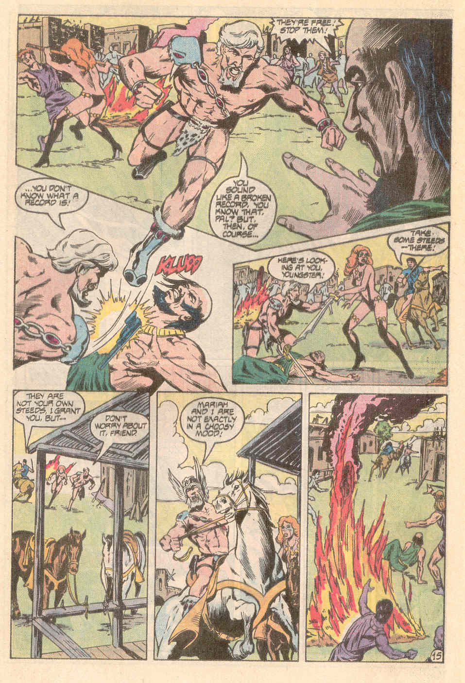 Read online Warlord (1976) comic -  Issue #115 - 15
