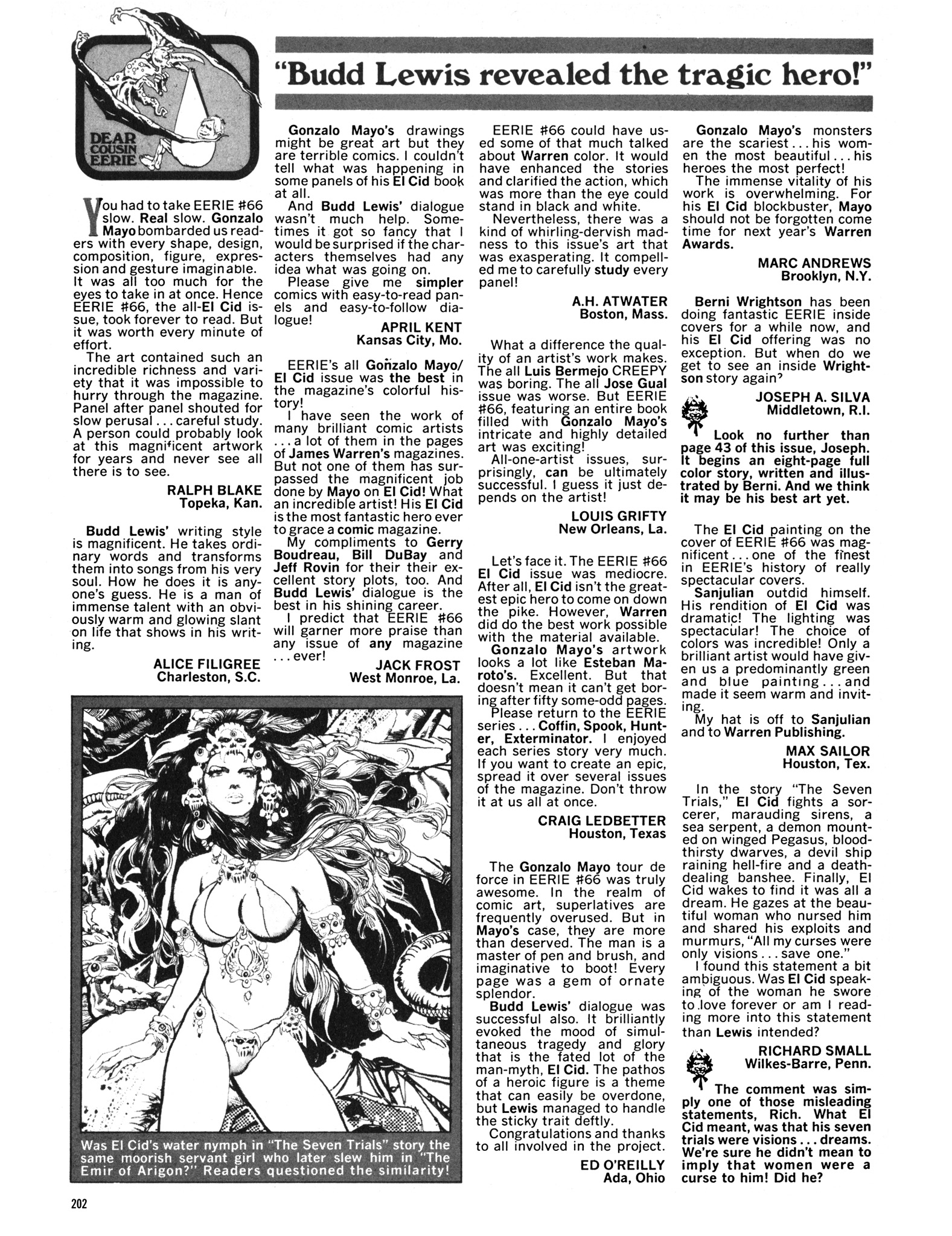 Read online Eerie Archives comic -  Issue # TPB 14 - 203