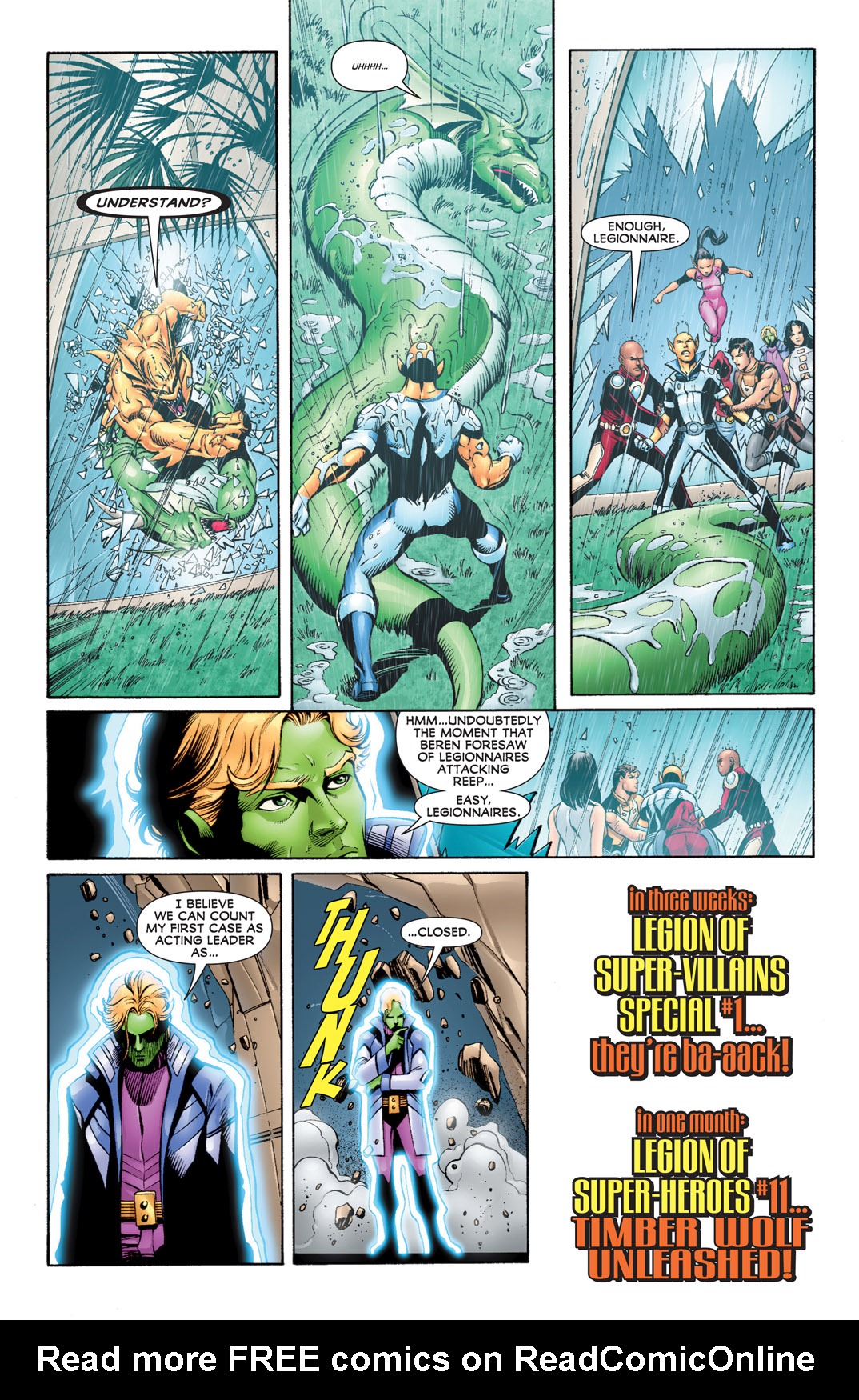 Read online Legion of Super-Heroes (2010) comic -  Issue #10 - 21