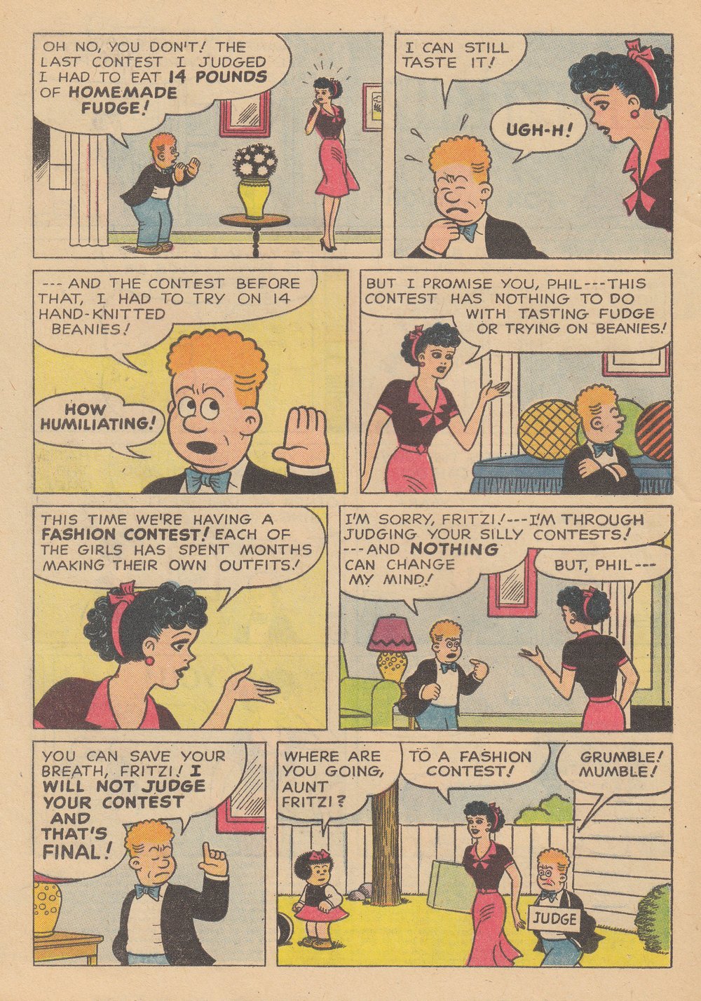 Read online Fritzi Ritz (1953) comic -  Issue #58 - 4