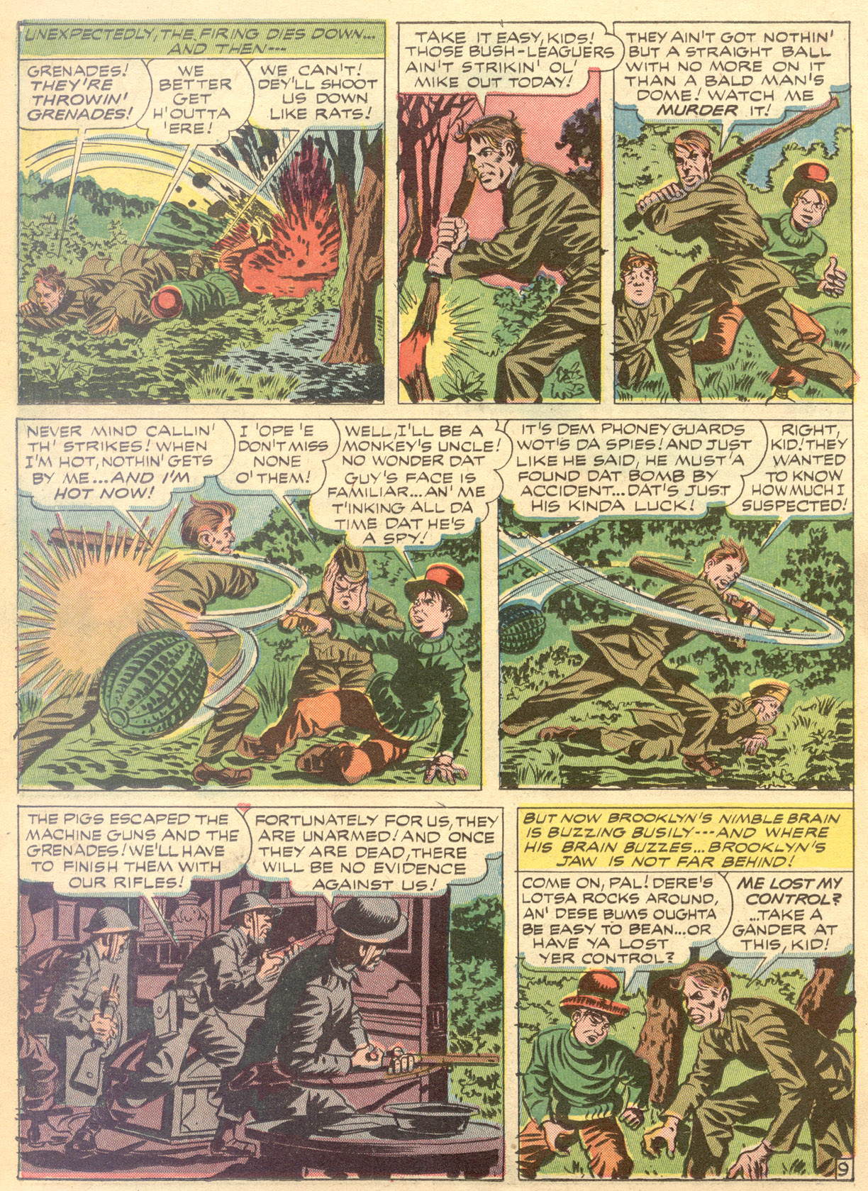 Read online Boy Commandos comic -  Issue #5 - 40