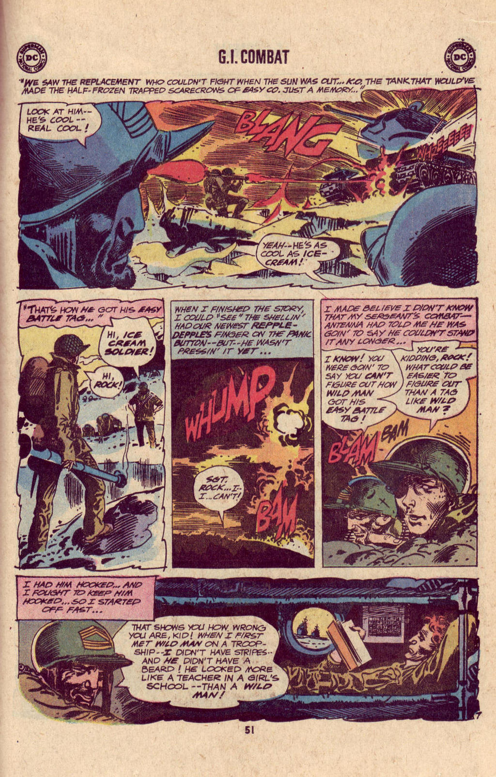 Read online G.I. Combat (1952) comic -  Issue #146 - 53