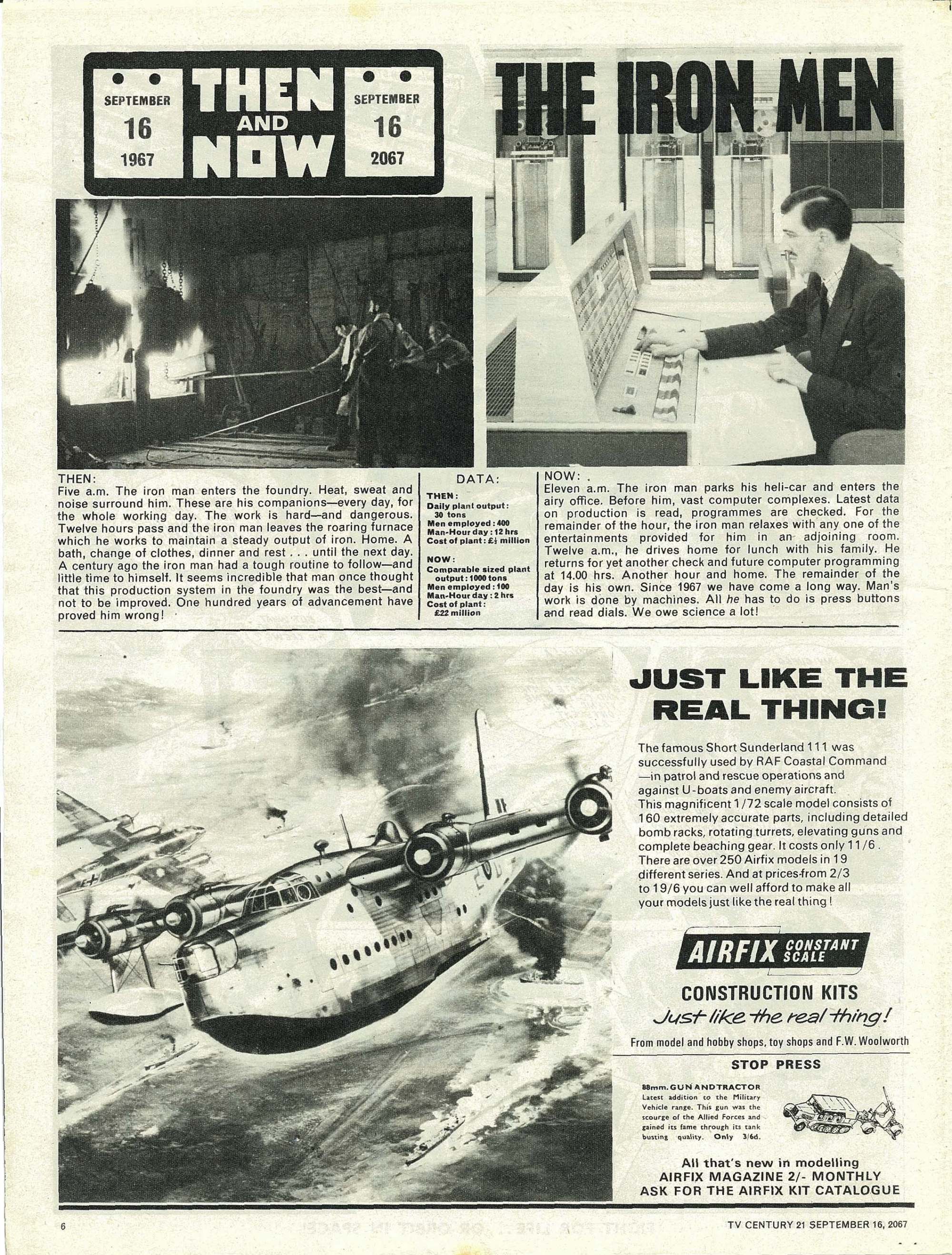 Read online TV Century 21 (TV 21) comic -  Issue #139 - 6
