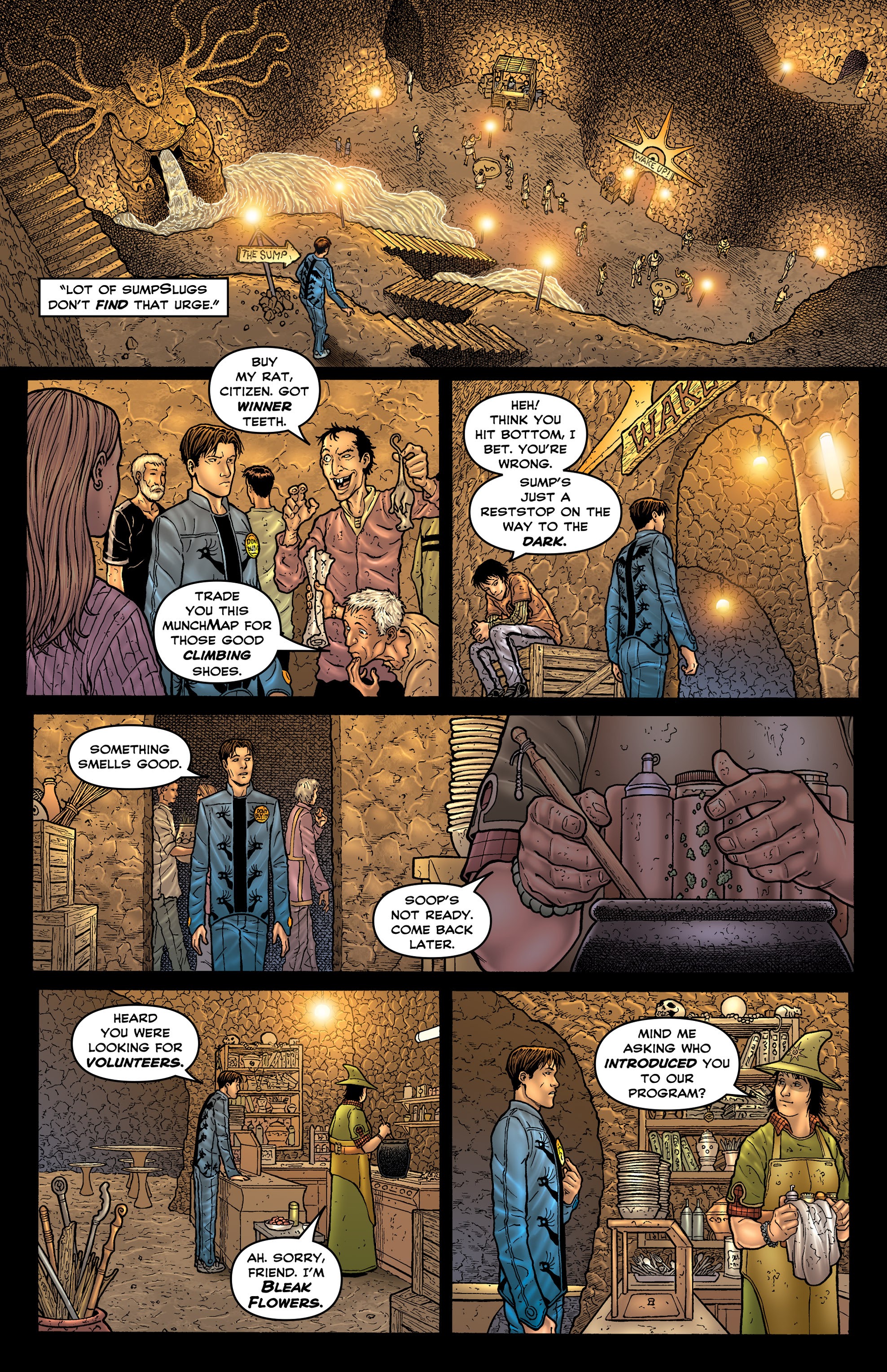 Read online Jamie Delano's Narcopolis comic -  Issue #3 - 16