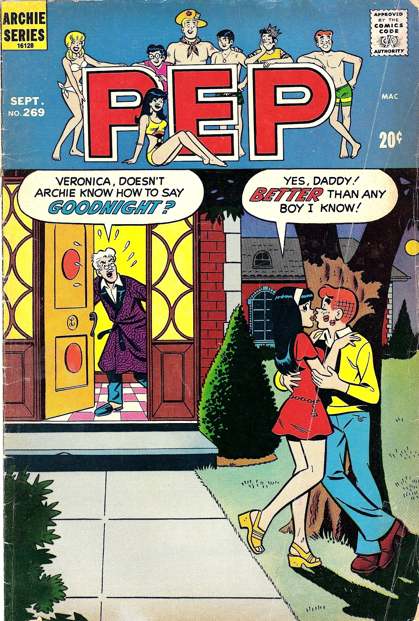 Read online Pep Comics comic -  Issue #269 - 1