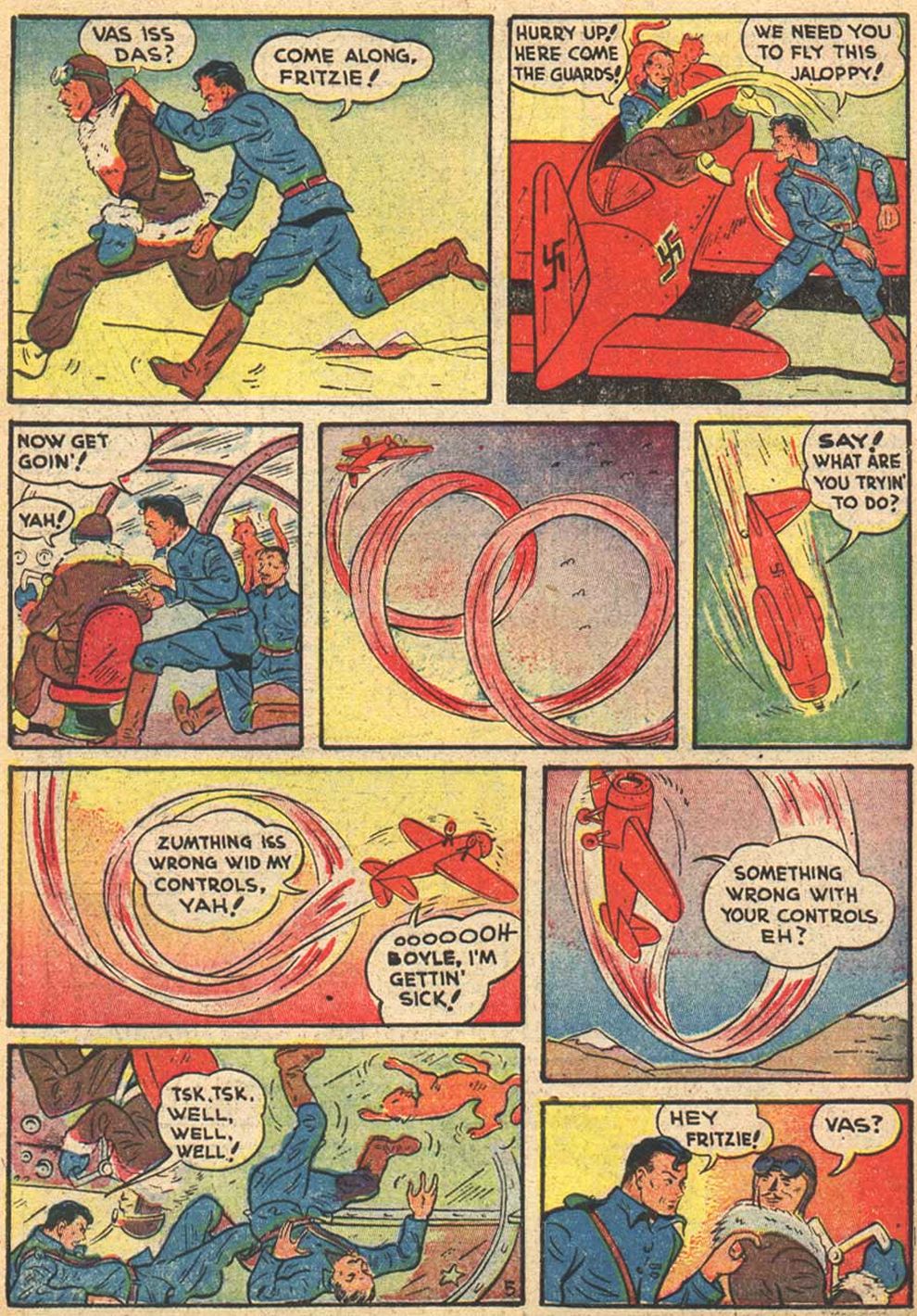 Read online Pep Comics comic -  Issue #5 - 38