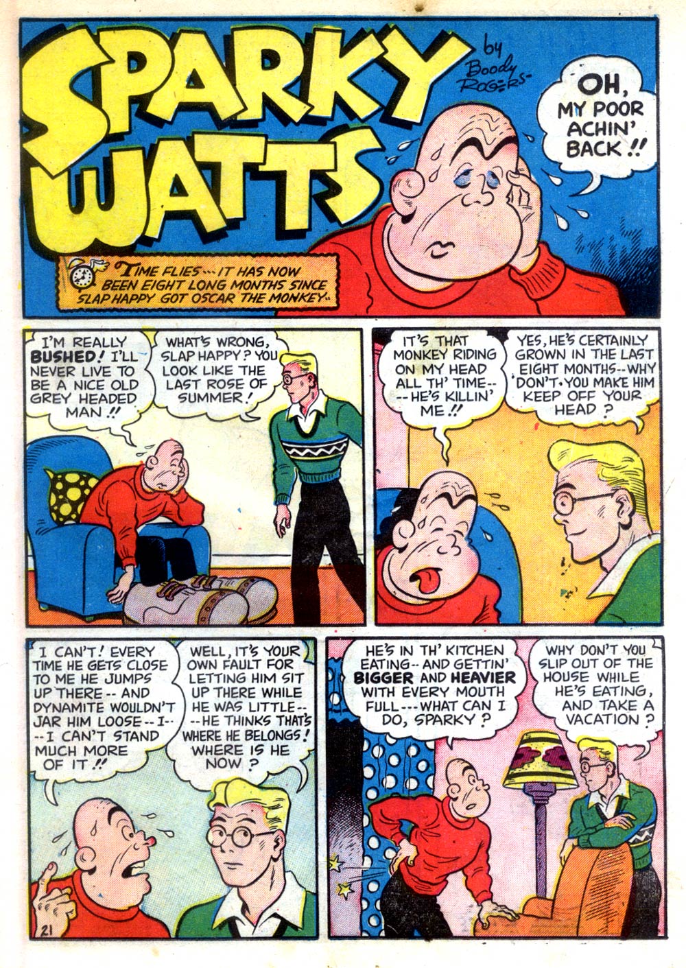 Read online Sparky Watts comic -  Issue #8 - 23