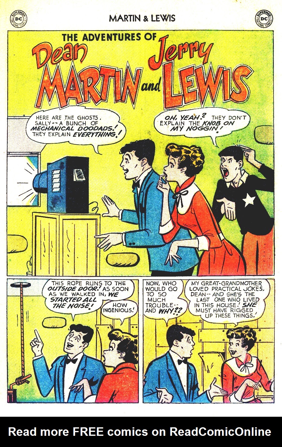 Read online The Adventures of Dean Martin and Jerry Lewis comic -  Issue #21 - 23