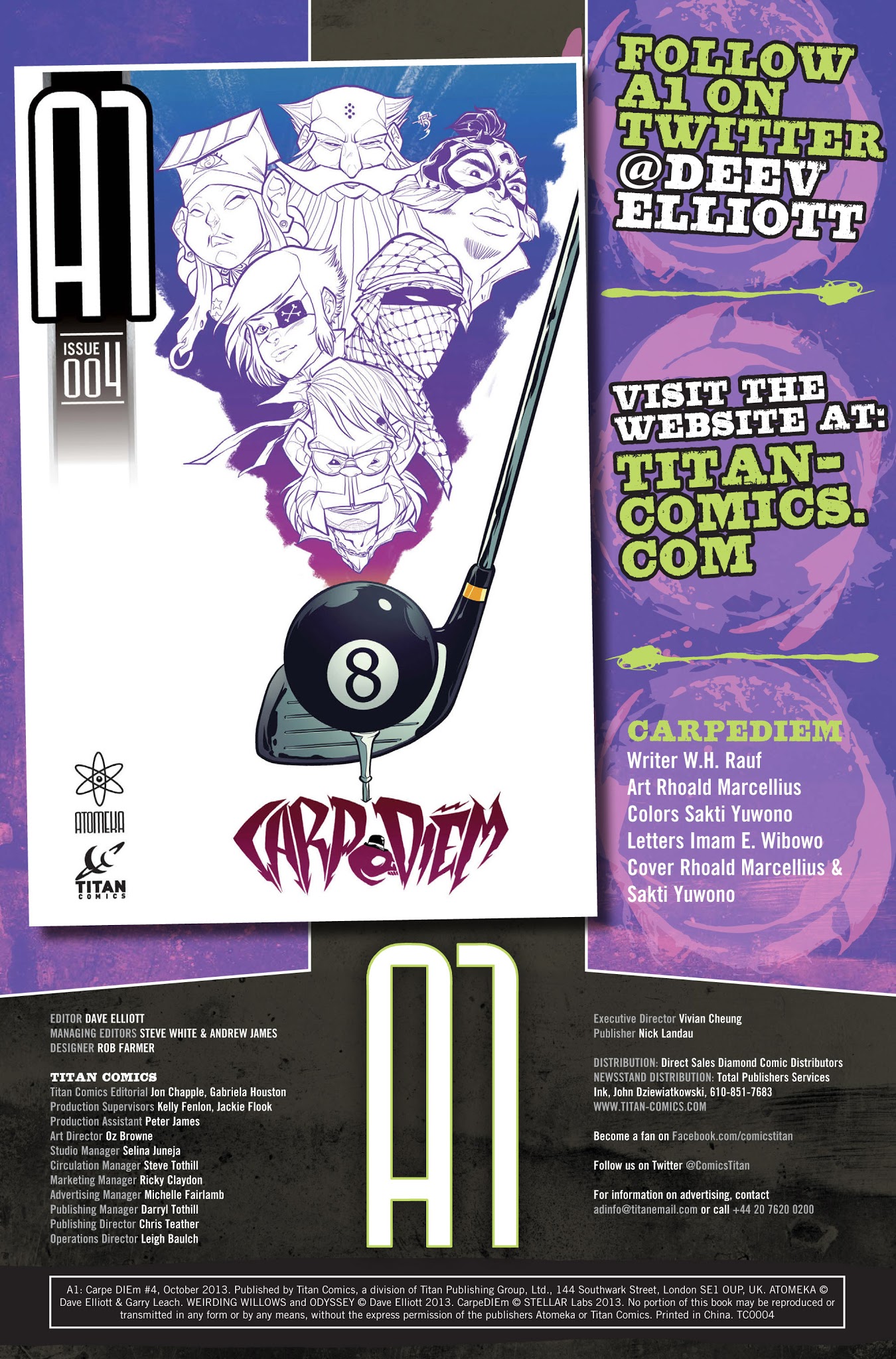 Read online A1: Carpe DIEm comic -  Issue #4 - 2