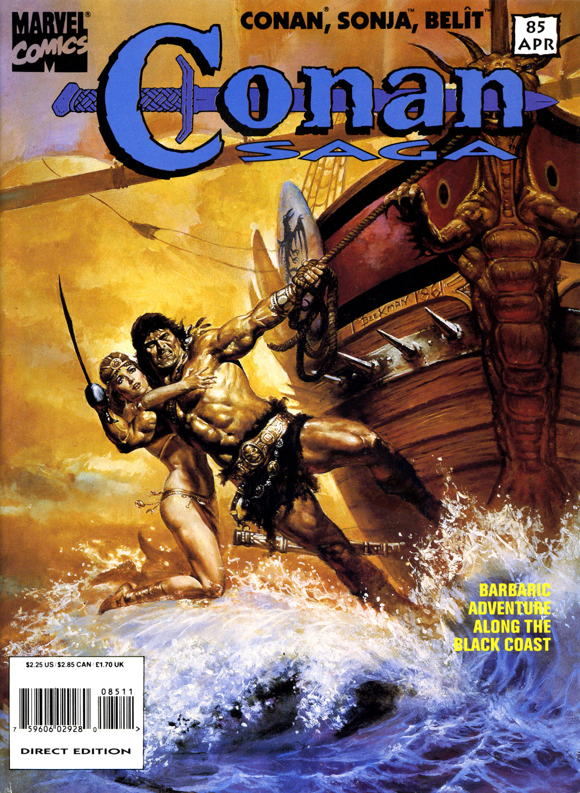 Read online Conan Saga comic -  Issue #85 - 1