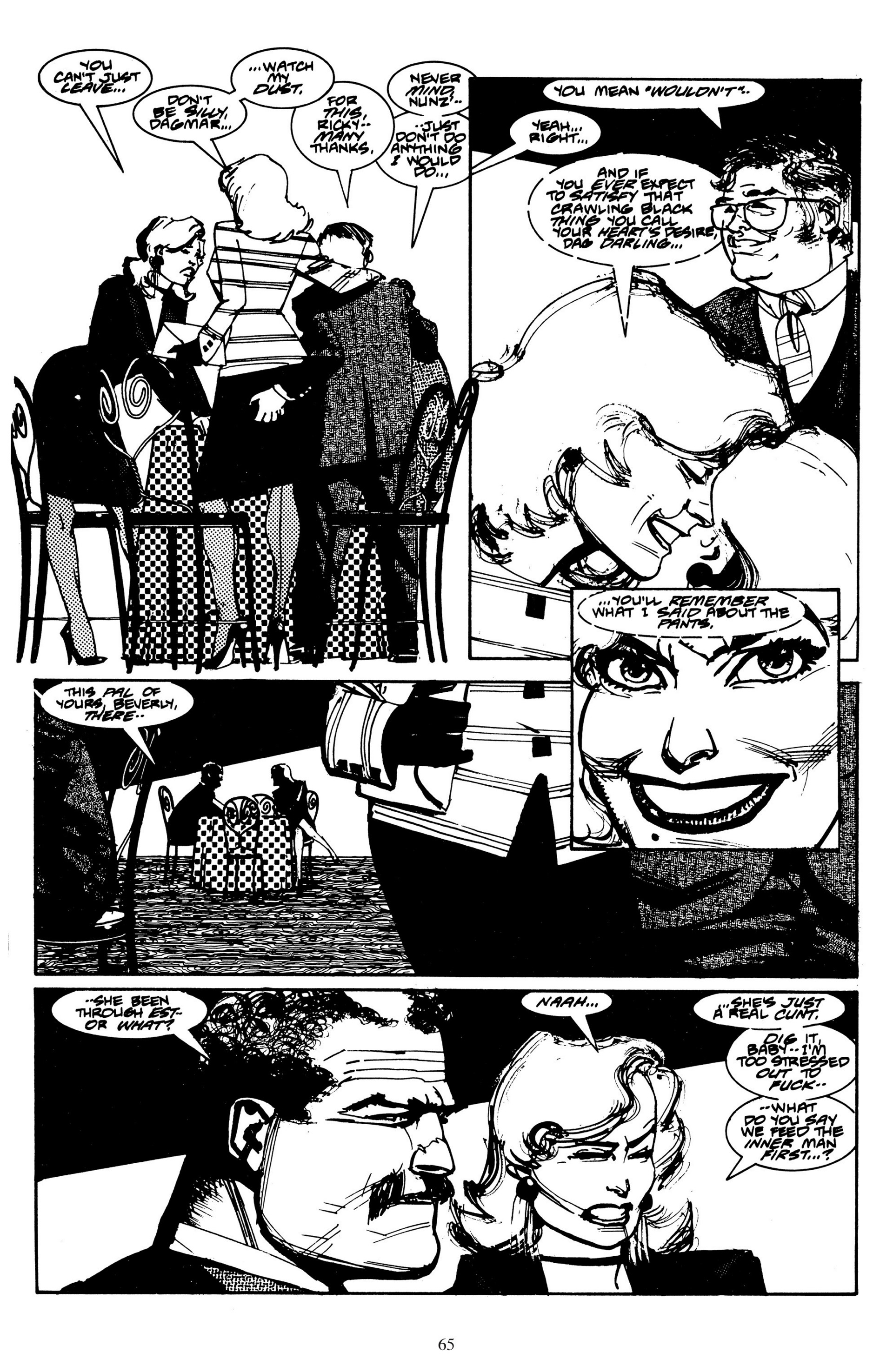 Read online Black Kiss comic -  Issue # TPB - 66