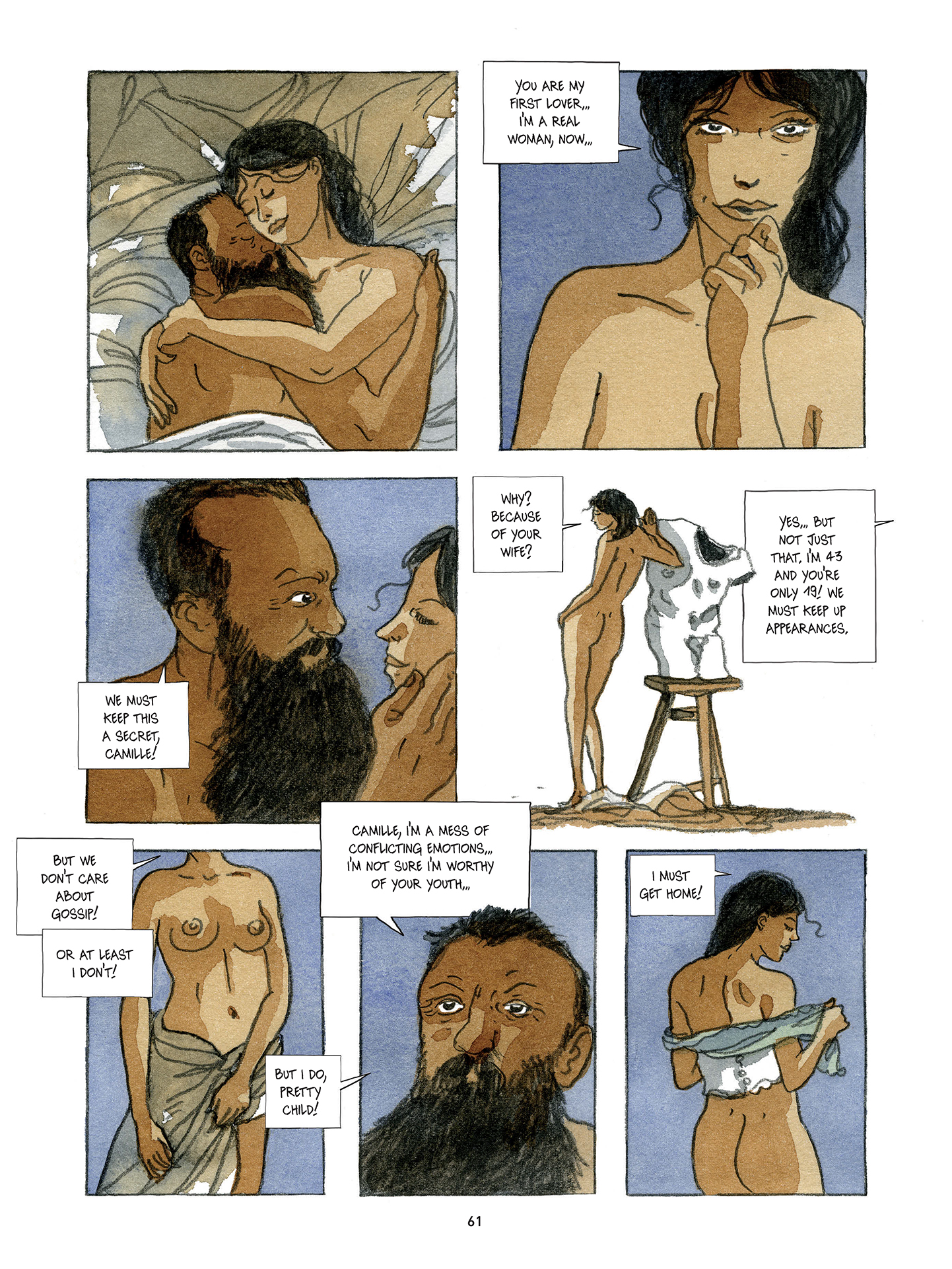 Read online Rodin: Fugit Amor, An Intimate Portrait comic -  Issue # TPB - 62