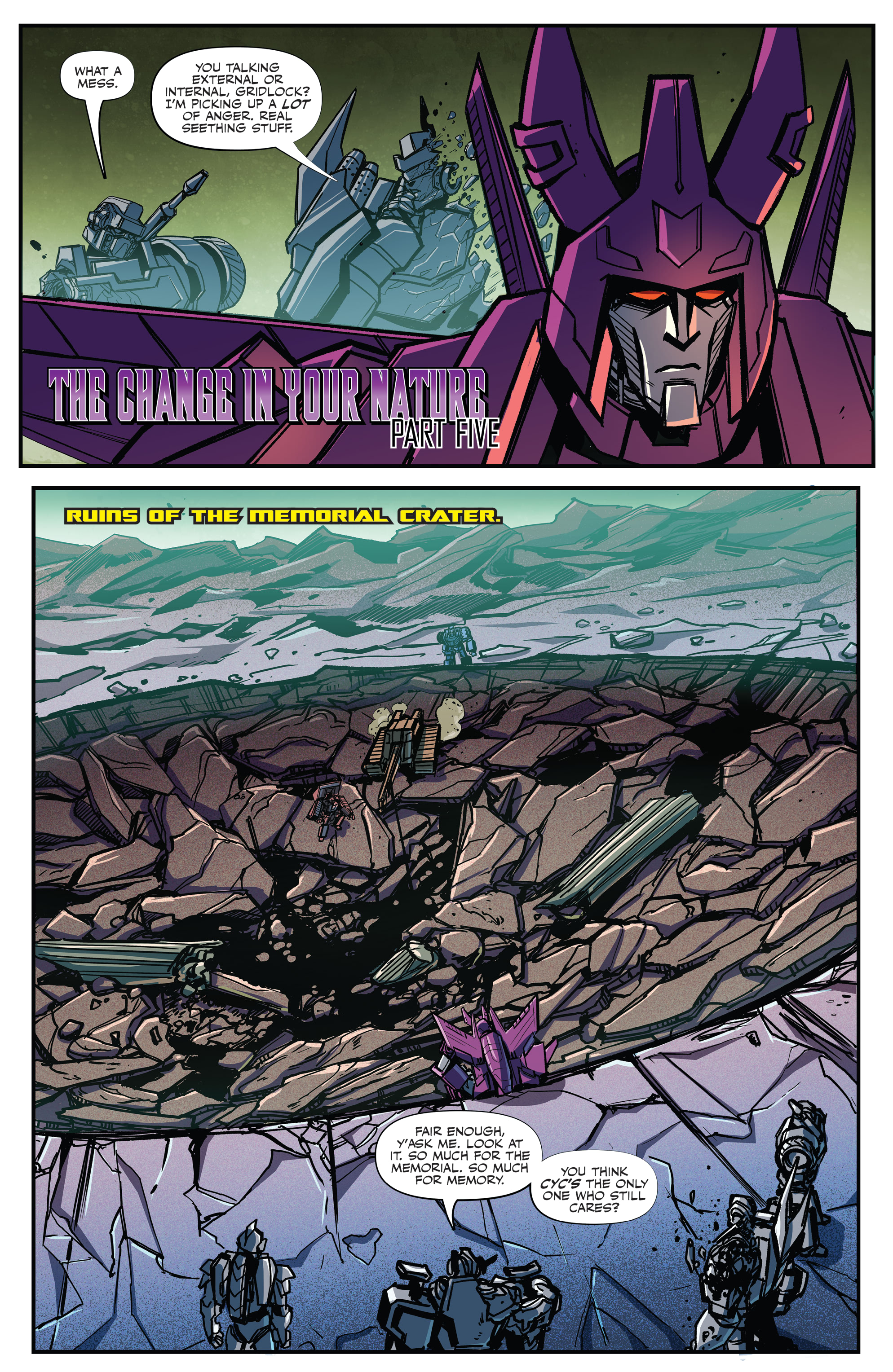 Read online Transformers (2019) comic -  Issue #17 - 6