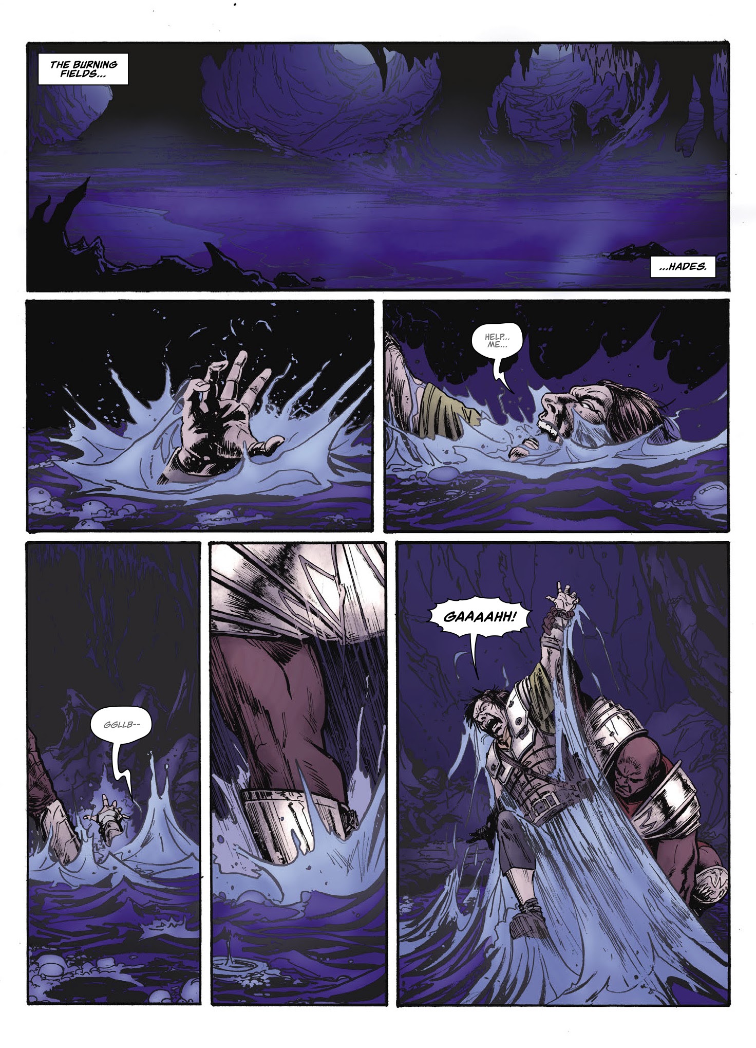 Read online Aquila: The Burning Fields comic -  Issue # TPB - 86