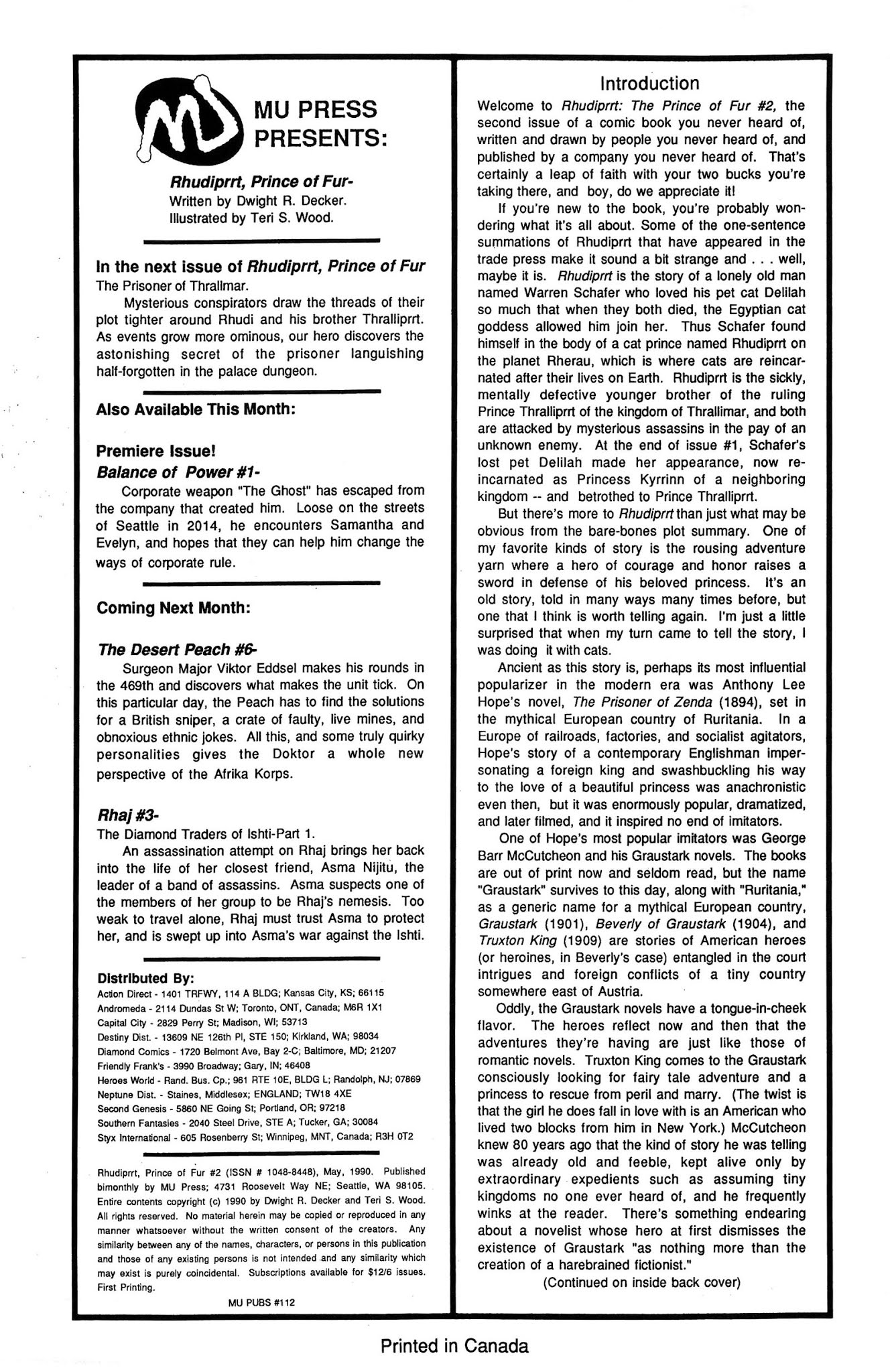 Read online Rhudiprrt, Prince of Fur comic -  Issue #2 - 2