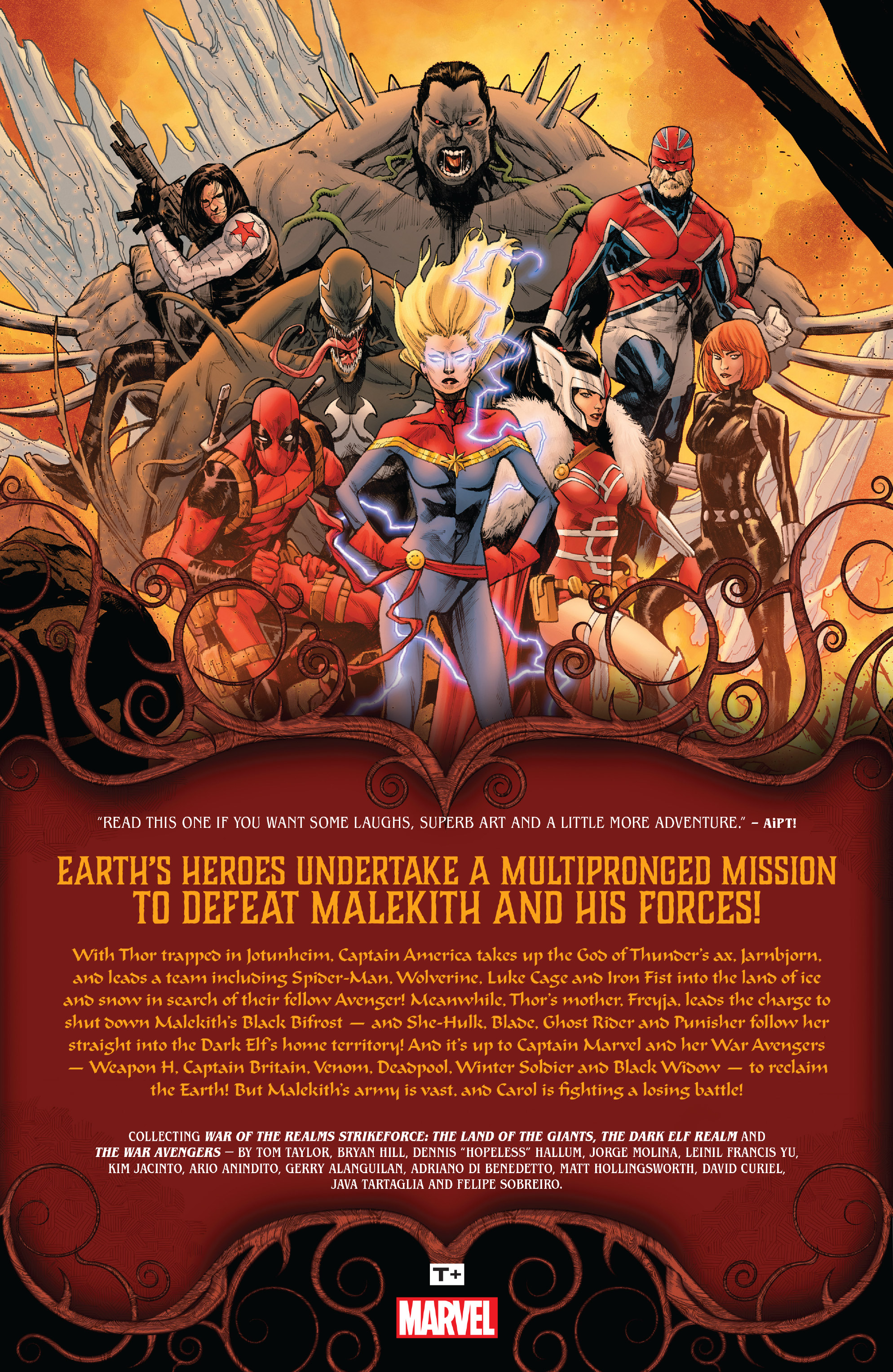 Read online War Of The Realms Strikeforce comic -  Issue # _TPB - 109