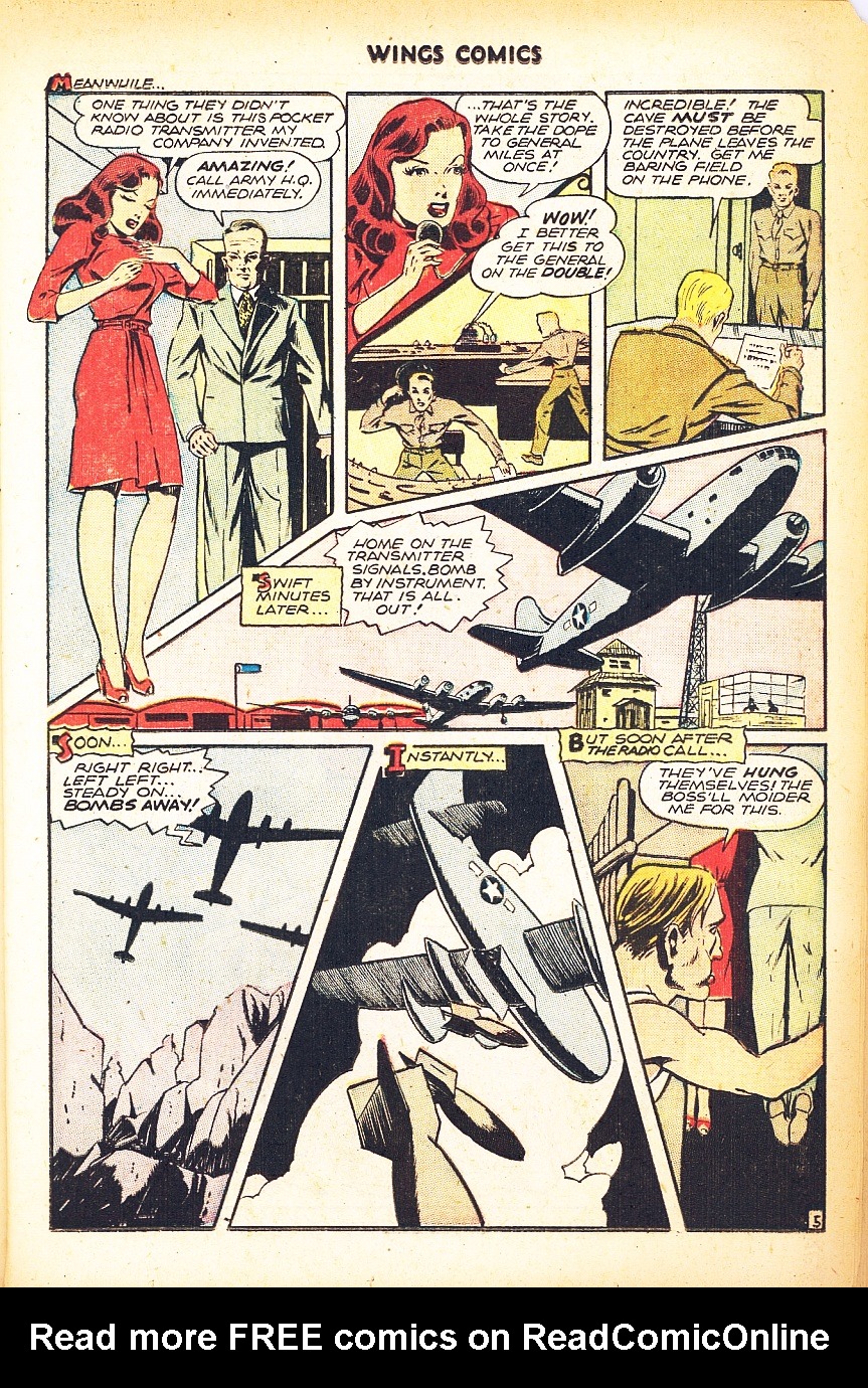 Read online Wings Comics comic -  Issue #71 - 17