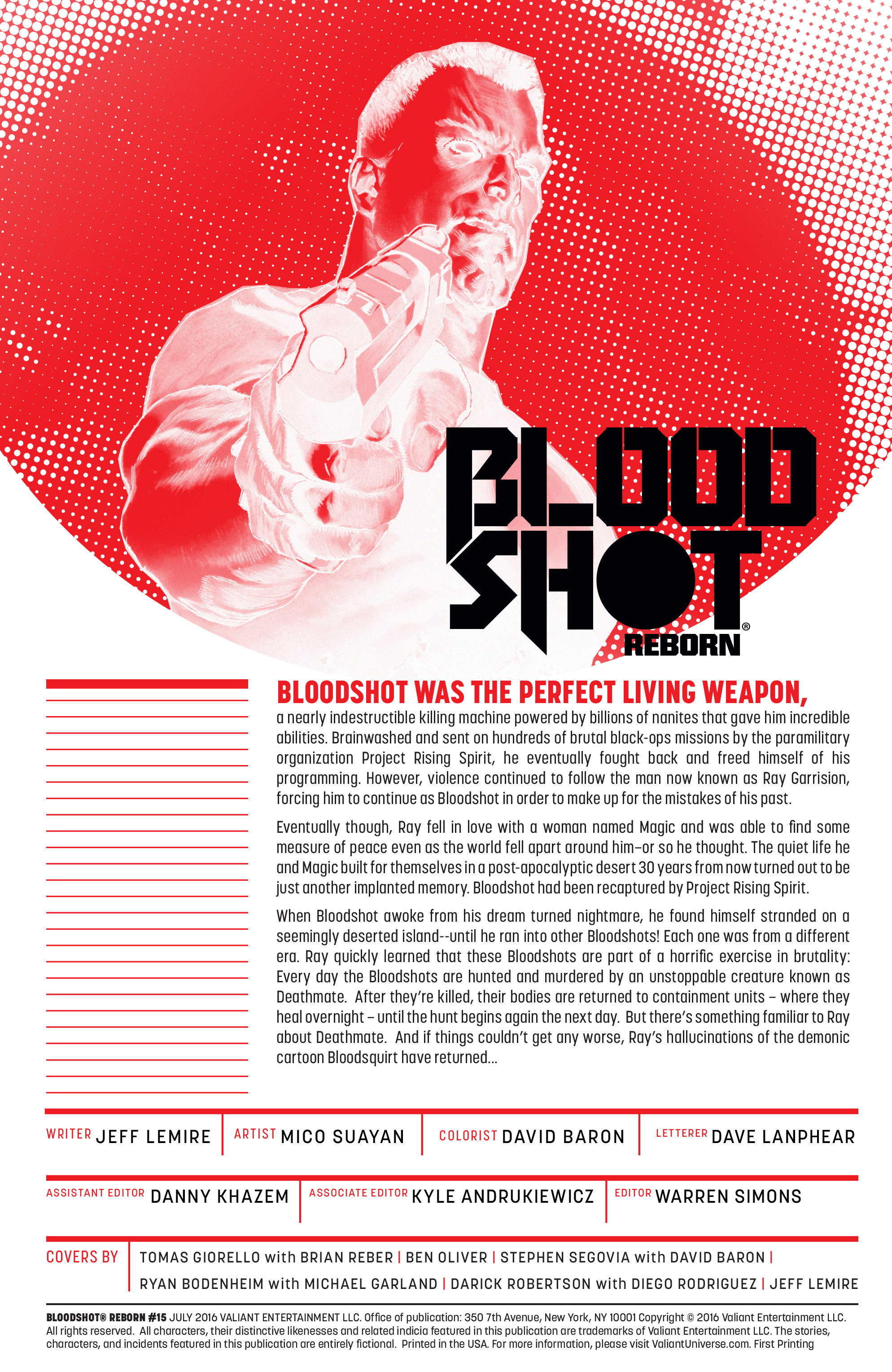 Read online Bloodshot Reborn comic -  Issue #15 - 2