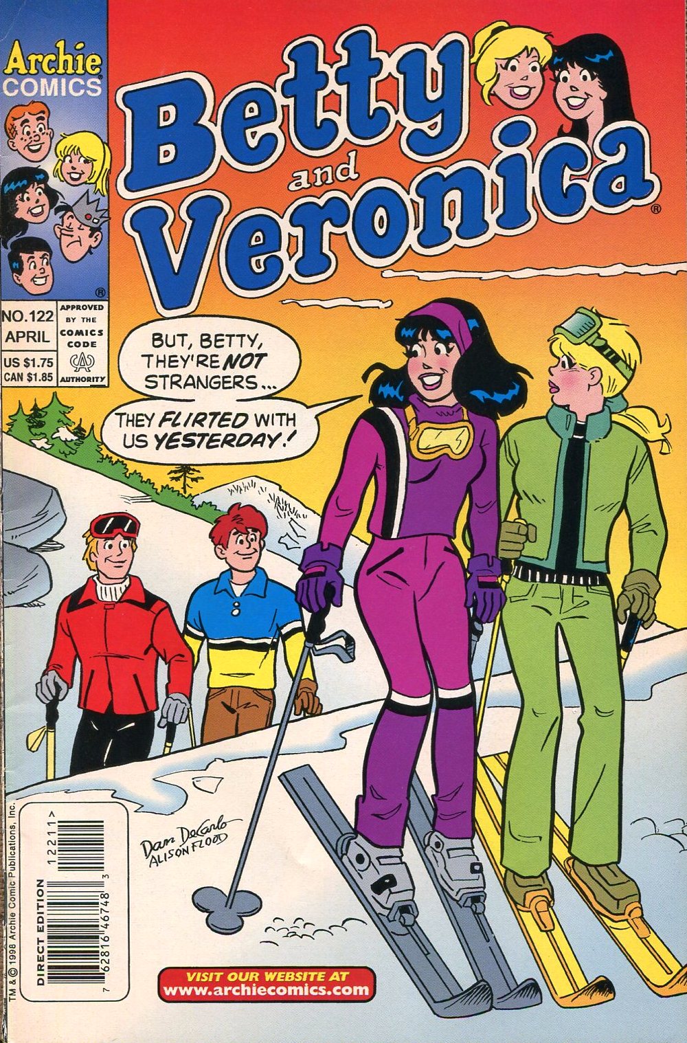 Read online Betty and Veronica (1987) comic -  Issue #122 - 1