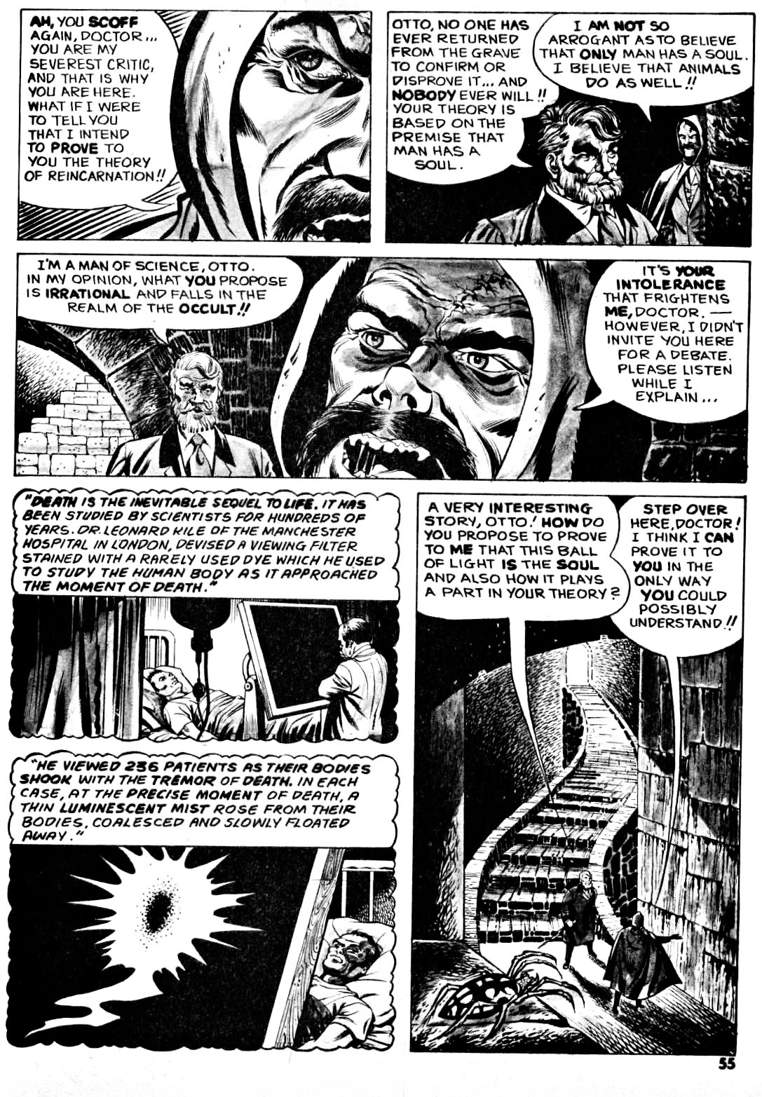 Read online Nightmare (1970) comic -  Issue #8 - 54