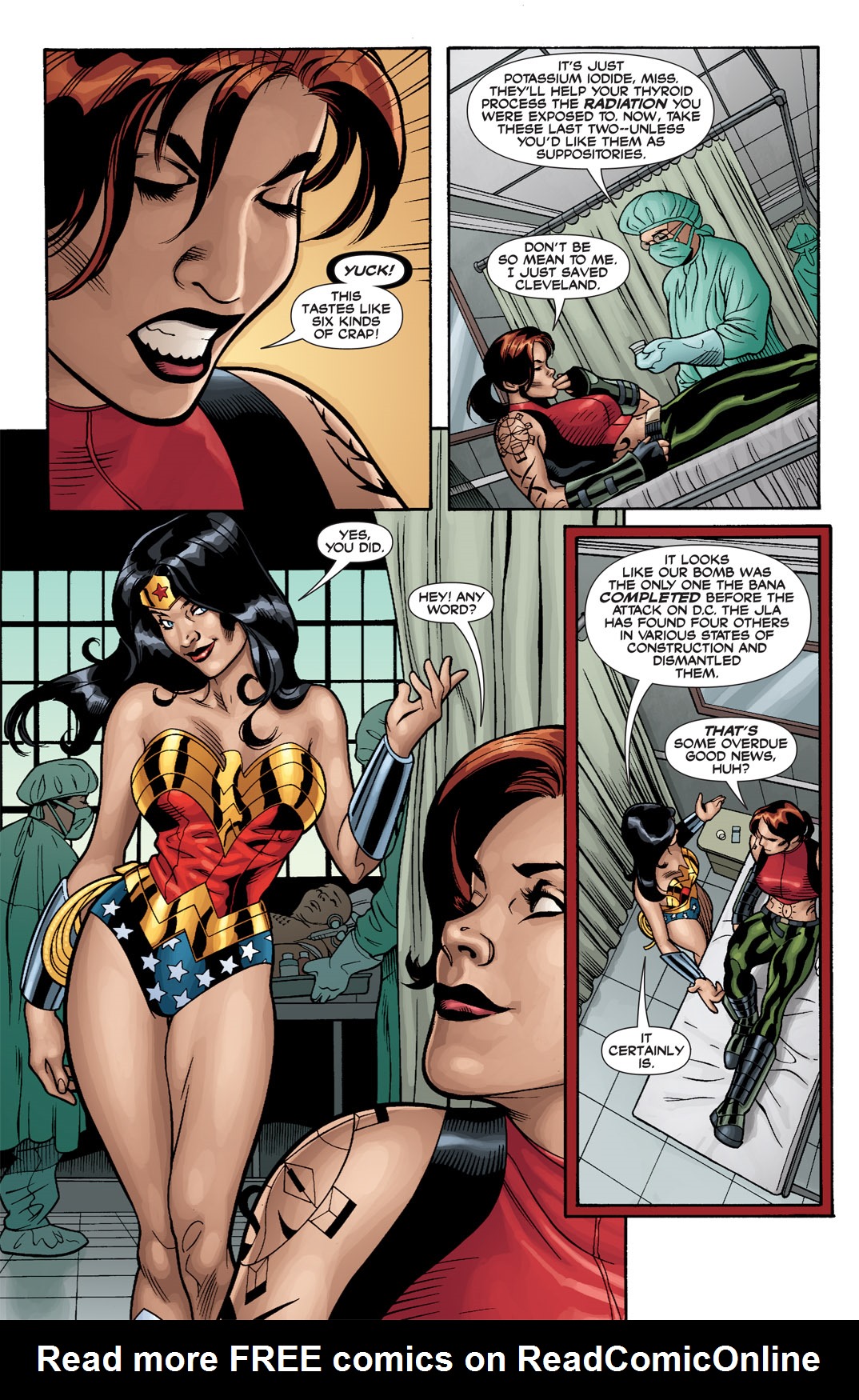 Read online Outsiders: Five of a Kind comic -  Issue # Issue Wonder Woman-Grace - 22
