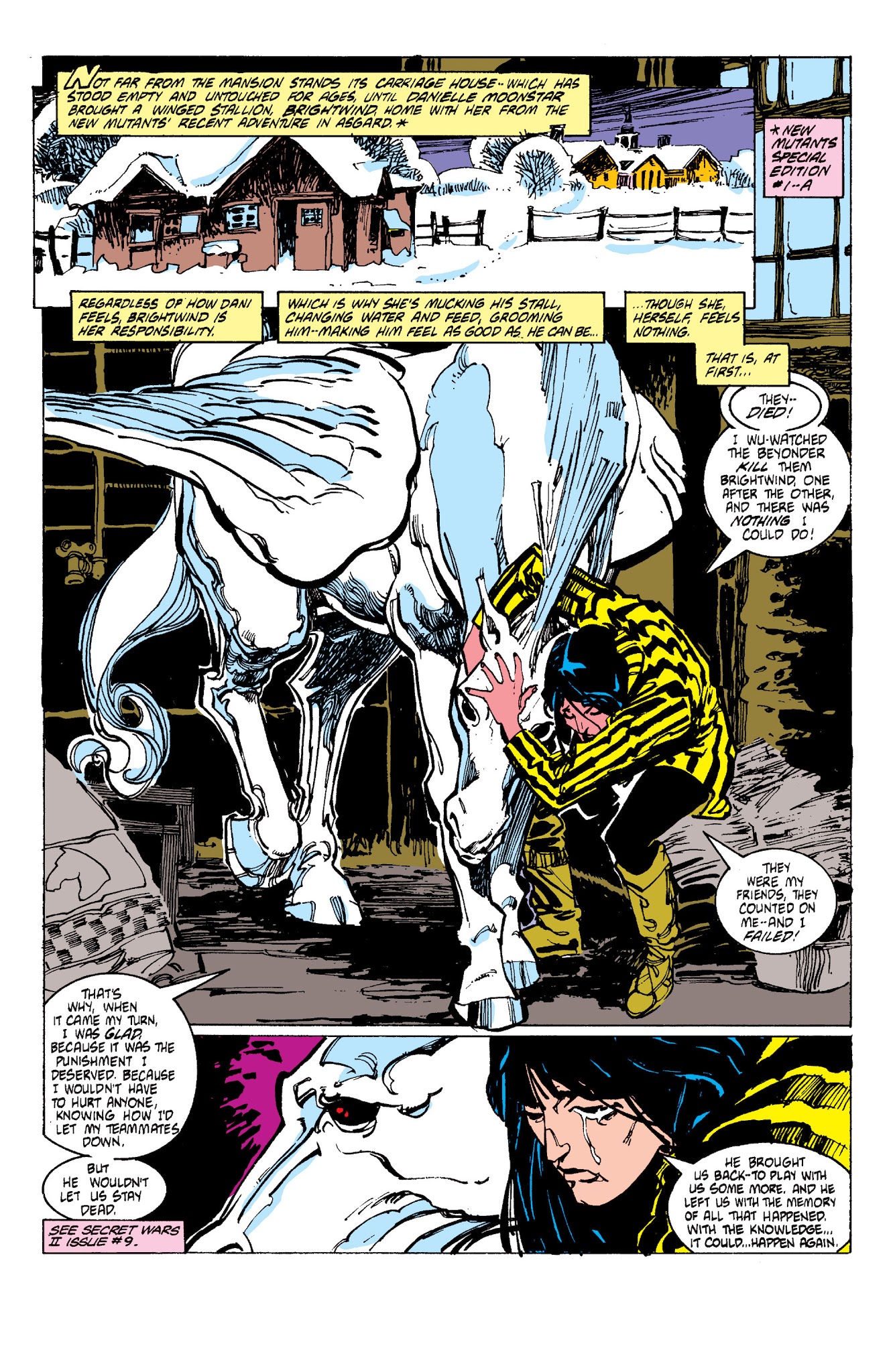 Read online New Mutants Classic comic -  Issue # TPB 5 - 204