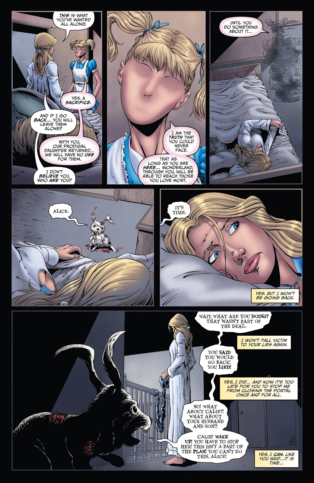 Grimm Fairy Tales presents Wonderland: Down the Rabbit Hole issue 5 - Page 13