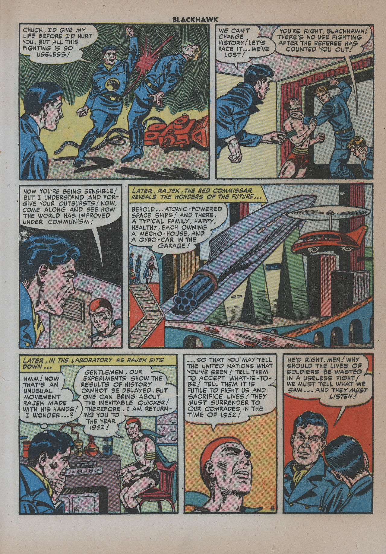Read online Blackhawk (1957) comic -  Issue #59 - 21