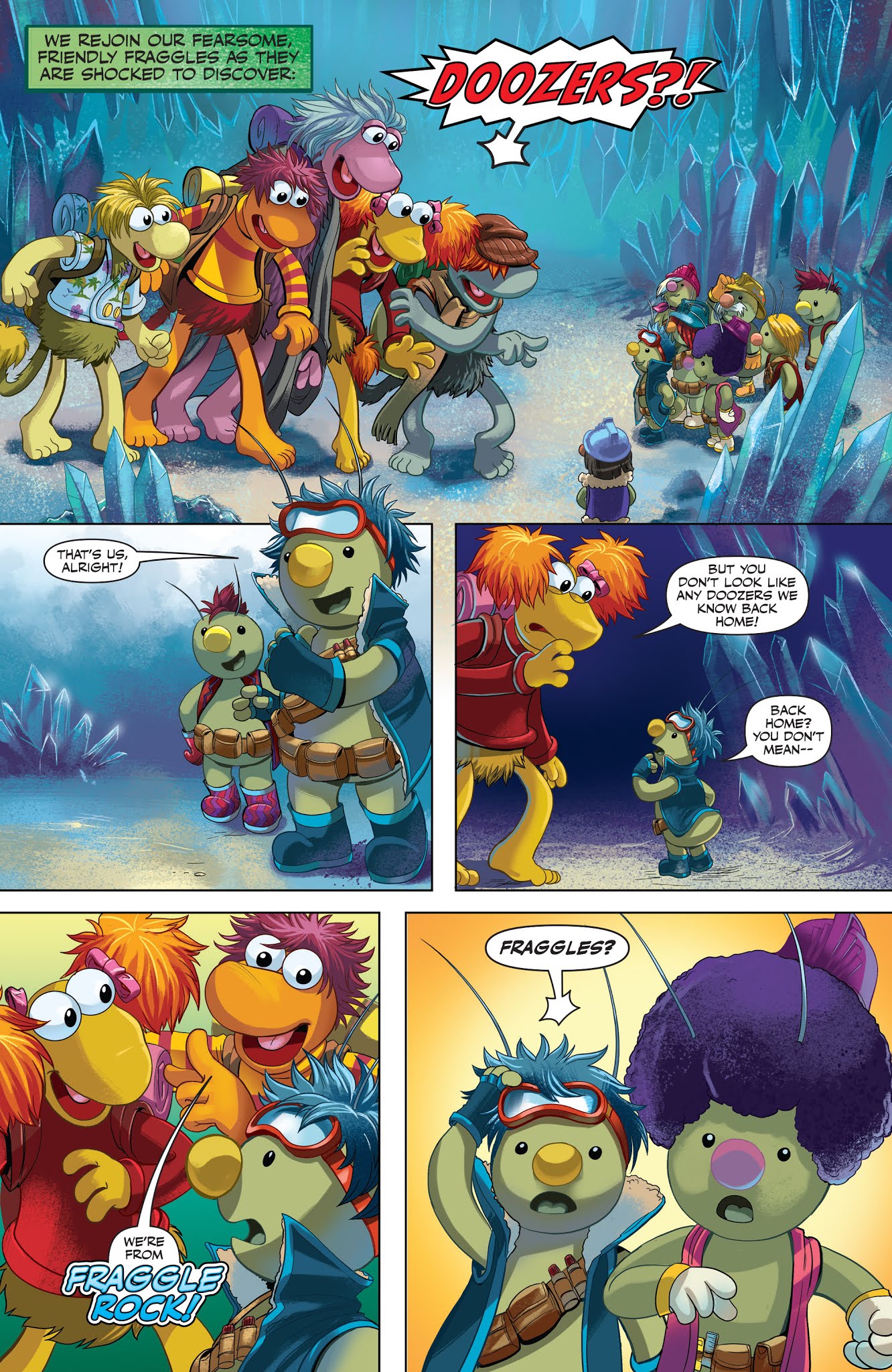 Read online Jim Henson's Fraggle Rock: Journey to the Everspring comic -  Issue #3 - 3