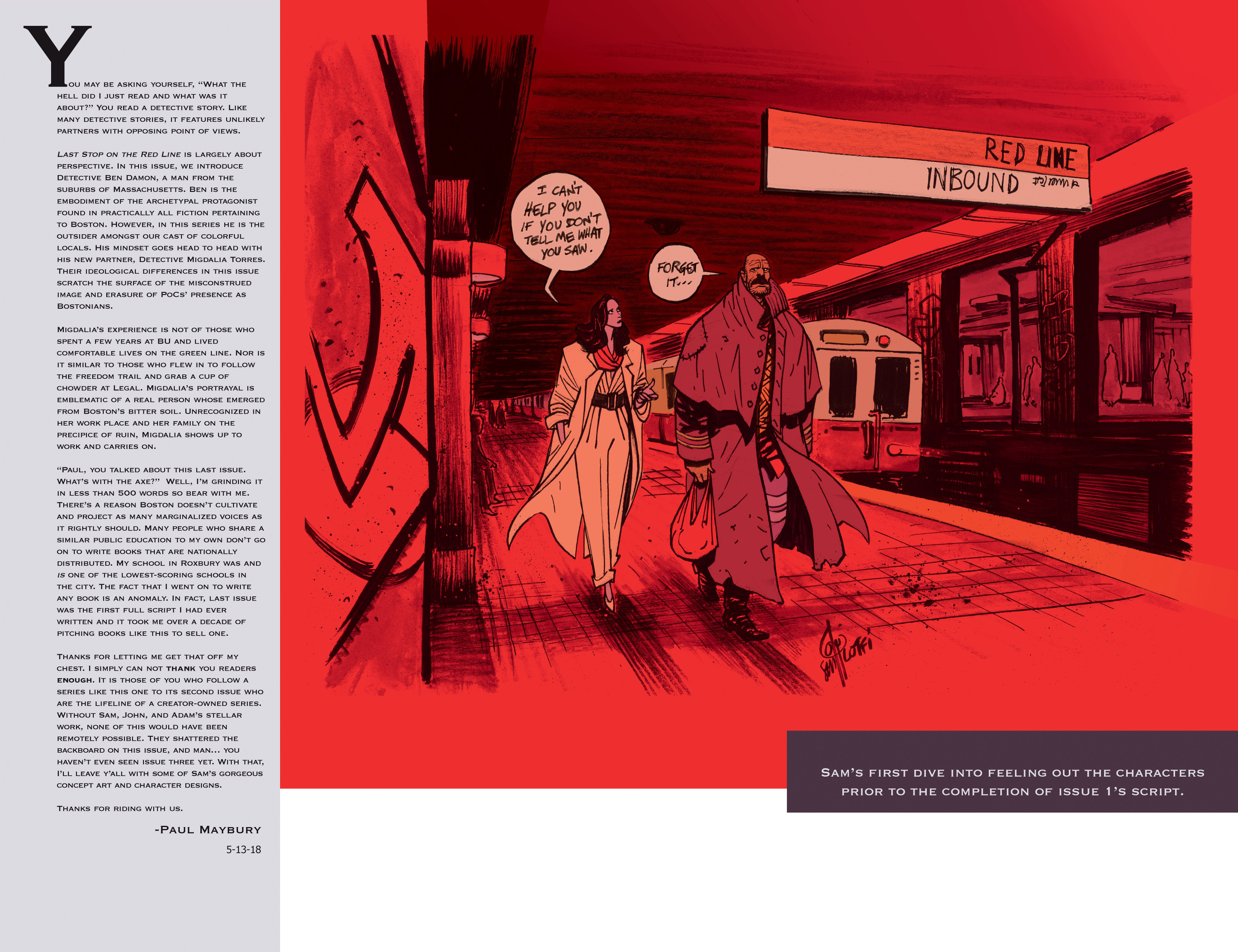 Read online Last Stop On the Red Line comic -  Issue #2 - 26