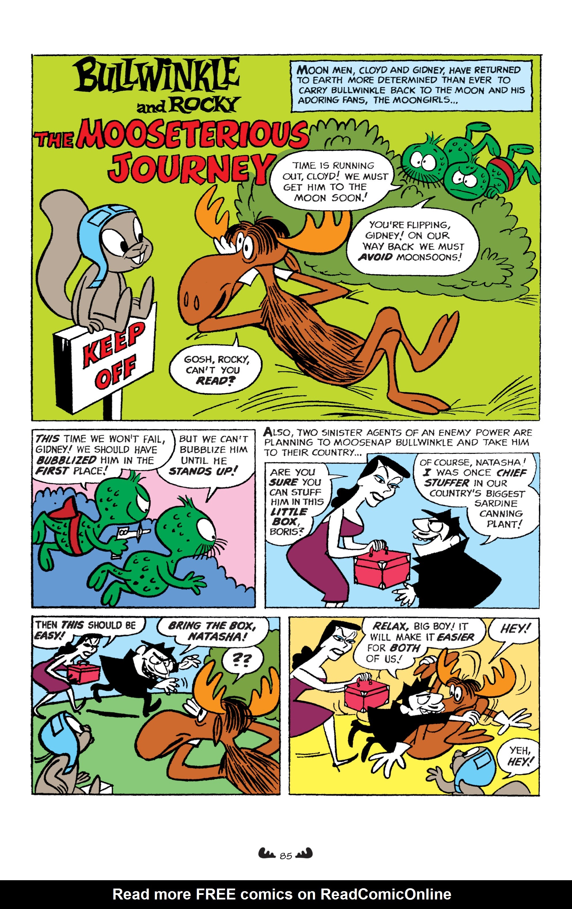 Read online Rocky & Bullwinkle Classics comic -  Issue # TPB 1 - 86