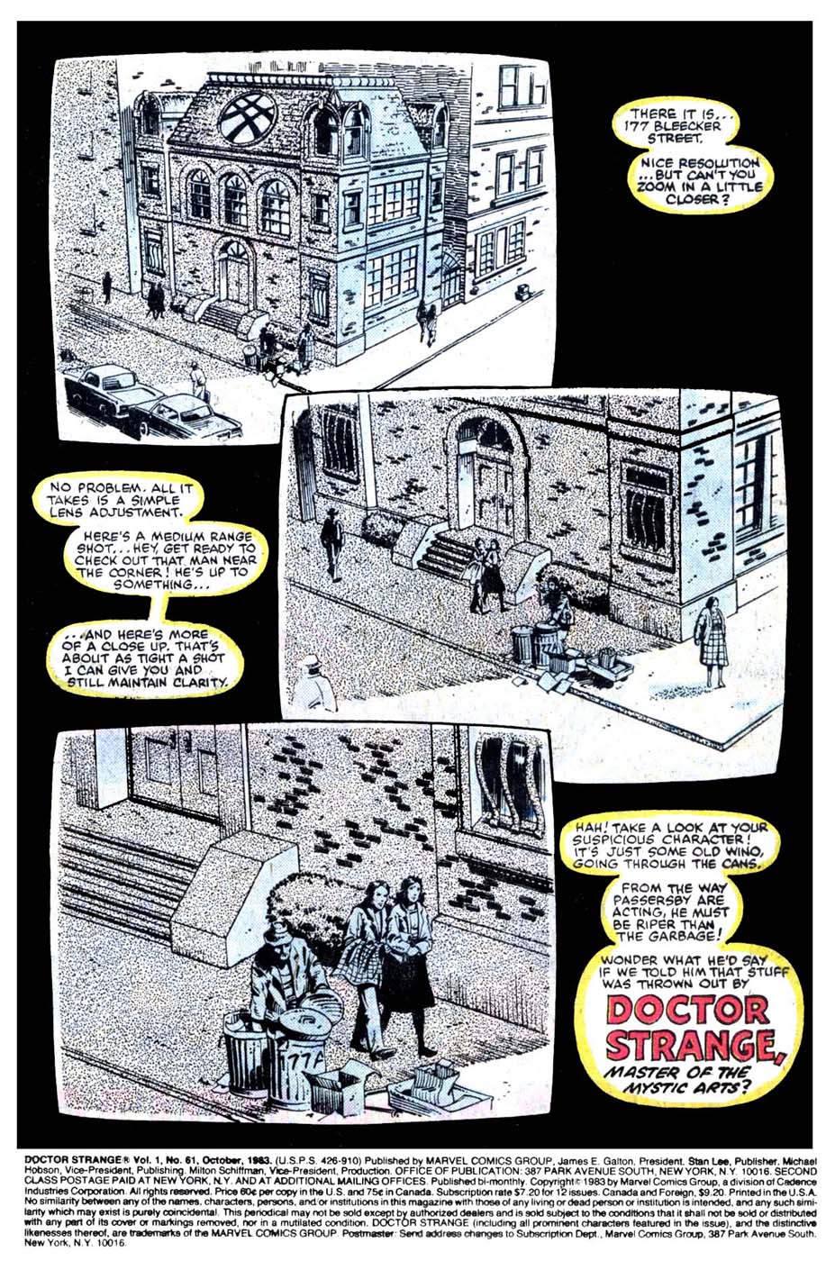 Read online Doctor Strange (1974) comic -  Issue #61 - 2
