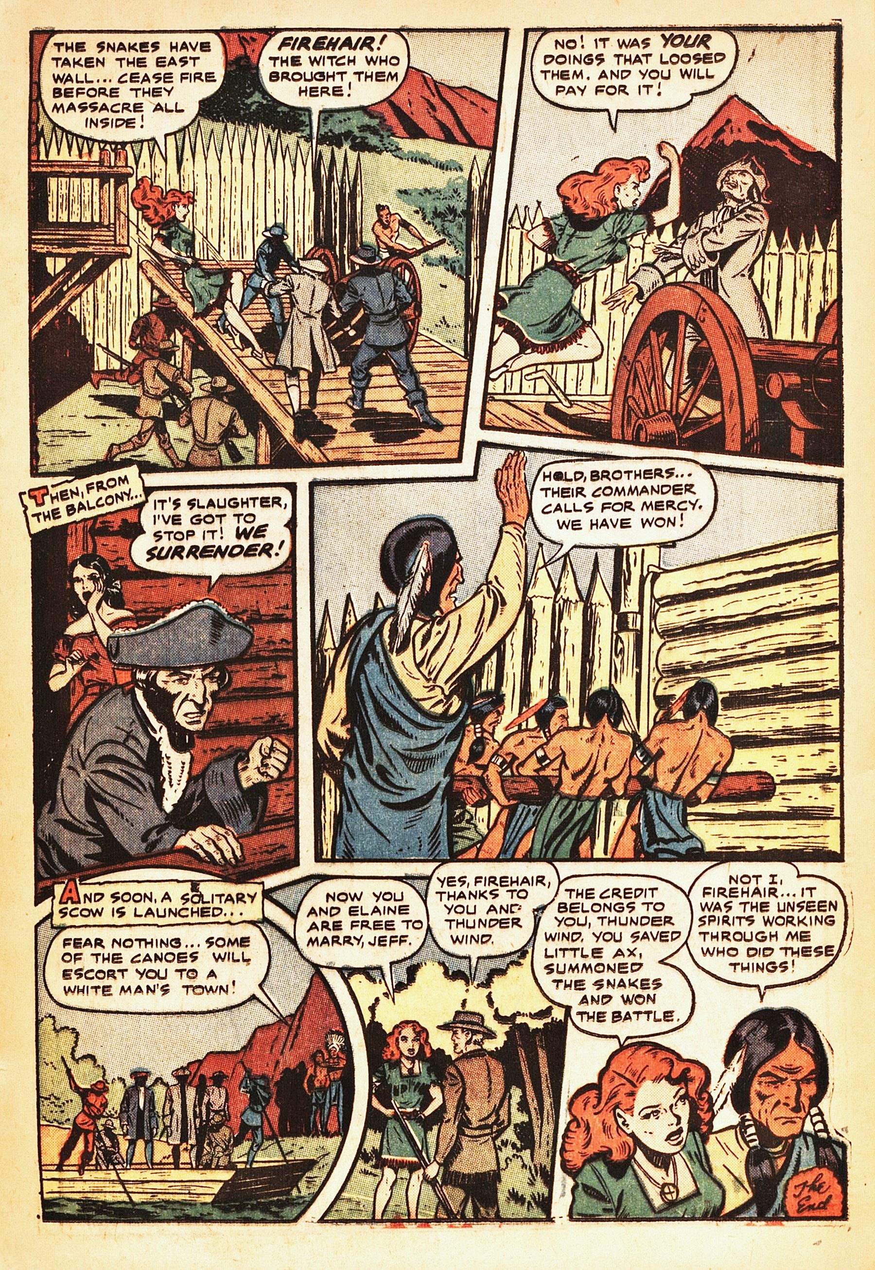 Read online Firehair (1951) comic -  Issue #9 - 13