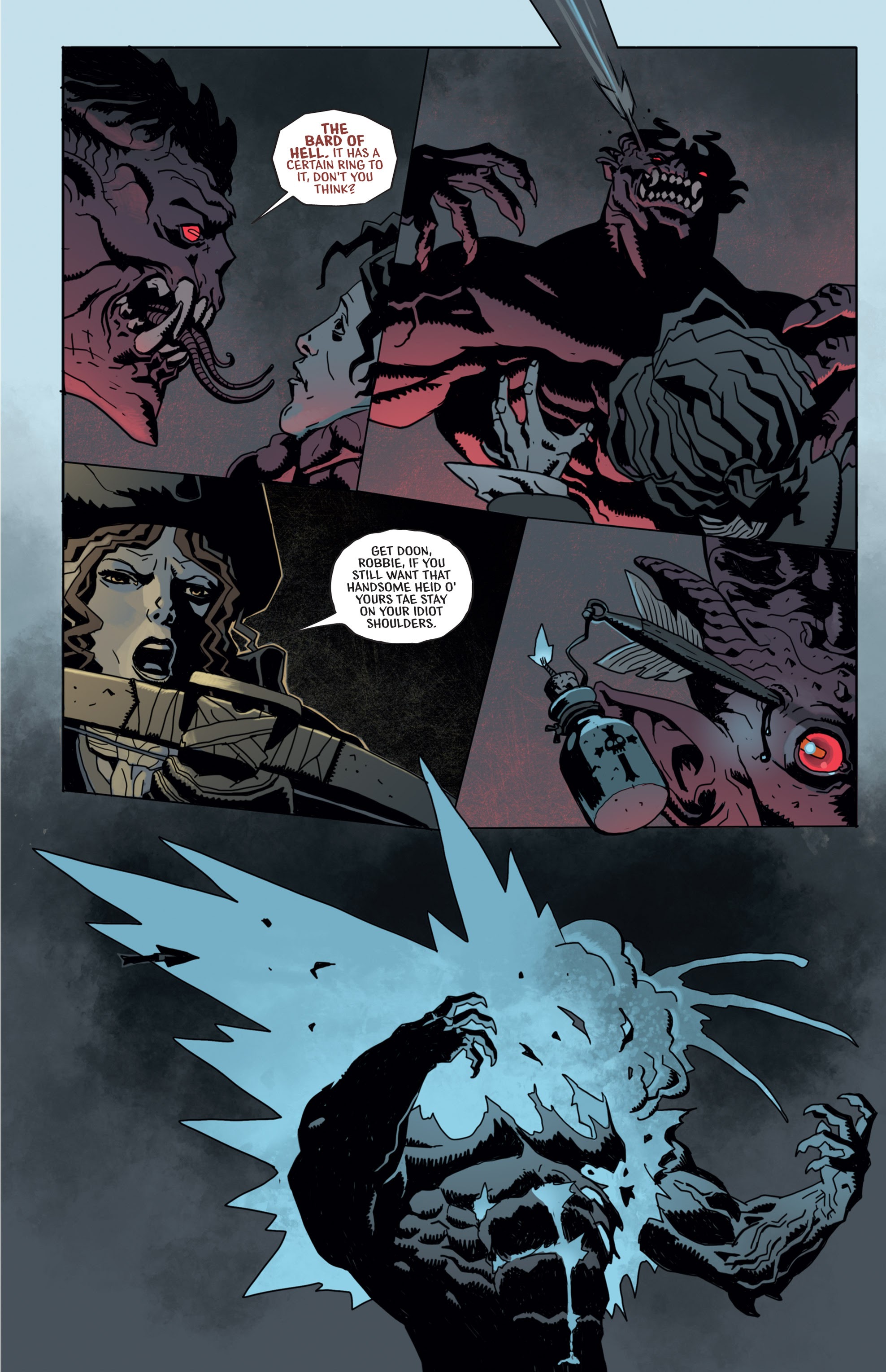 Read online Robbie Burns: Witch Hunter comic -  Issue # TPB - 75