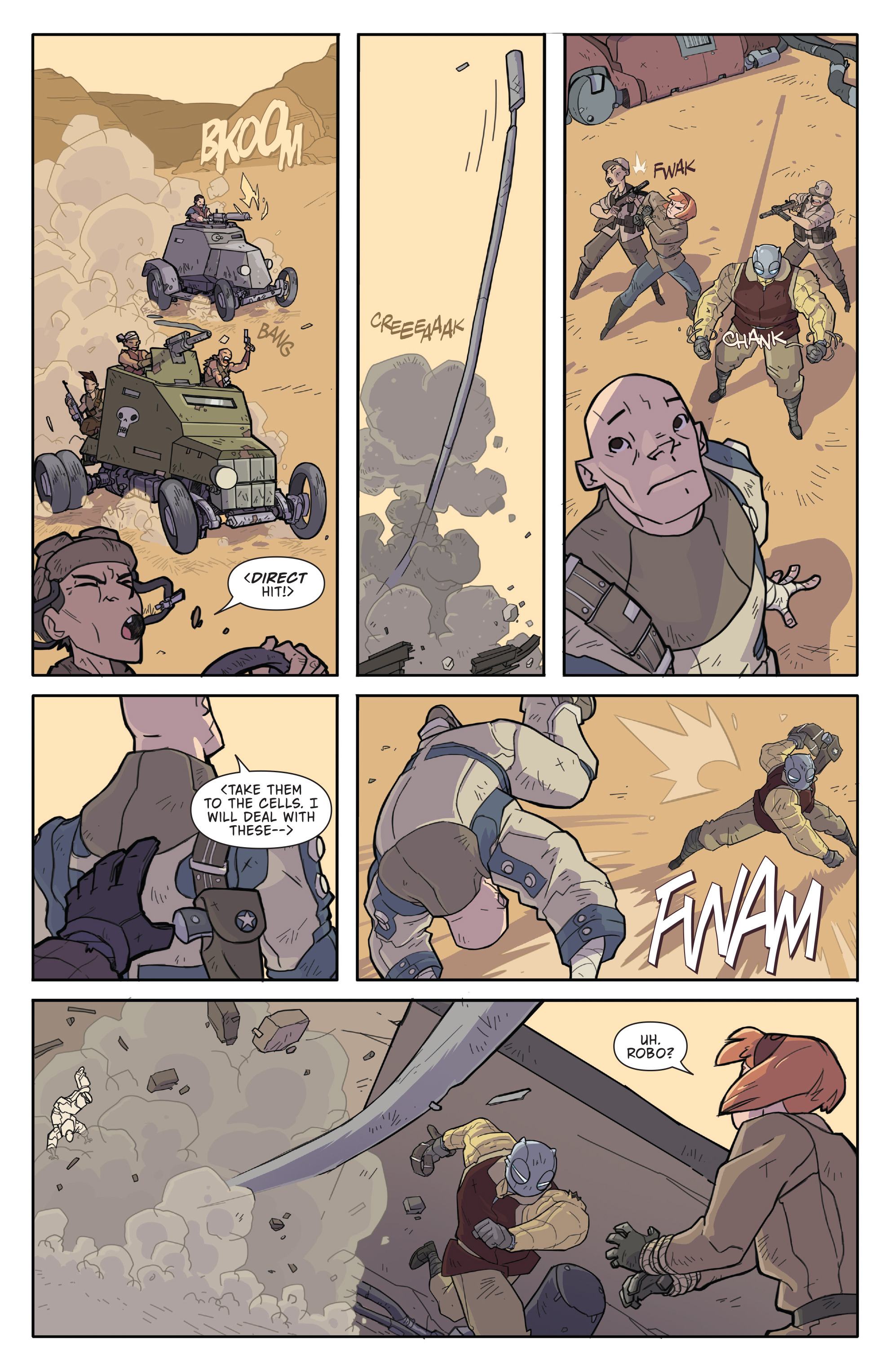 Read online Atomic Robo and the Temple of Od comic -  Issue #2 - 11