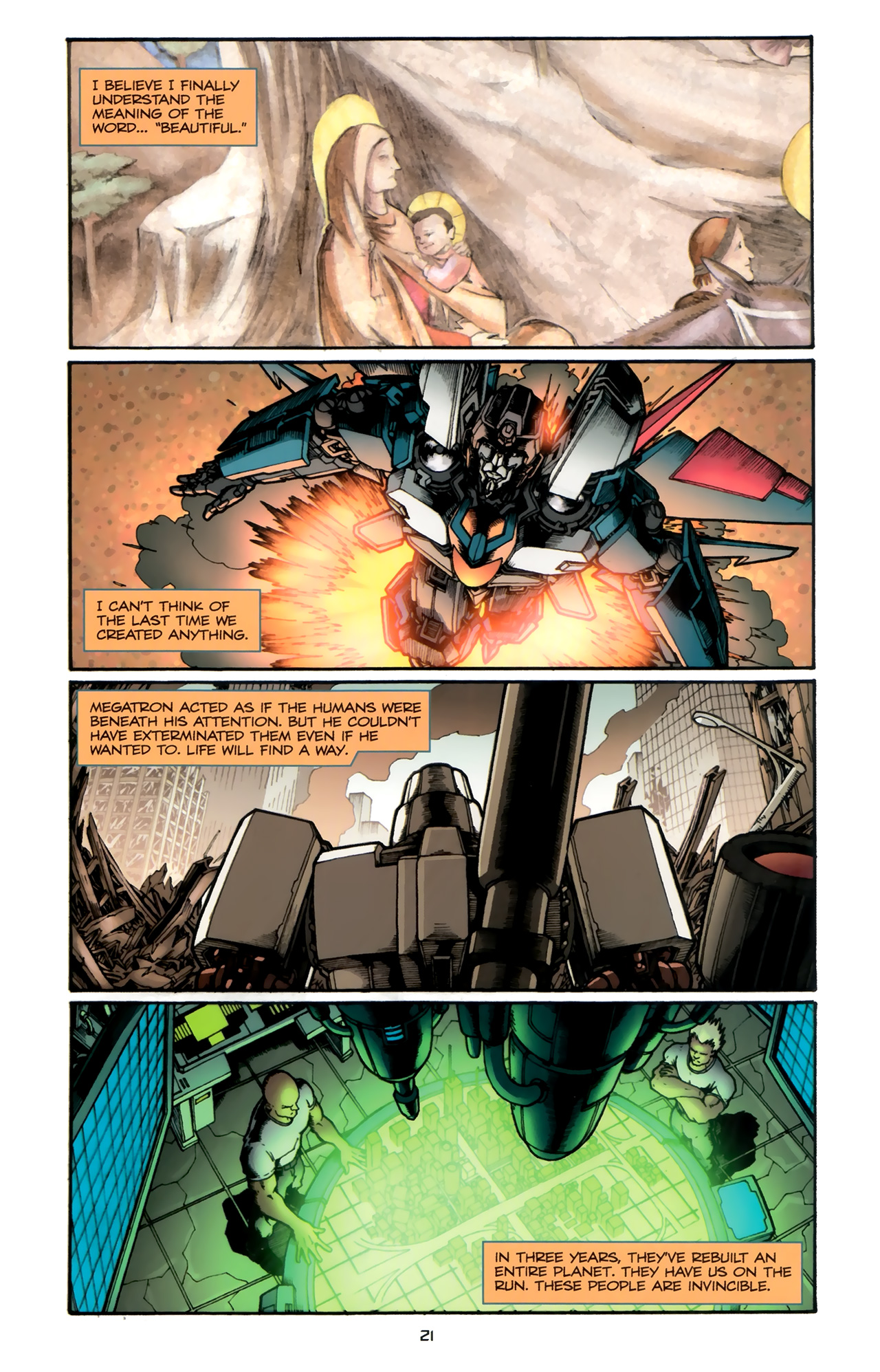 Read online The Transformers (2009) comic -  Issue #4 - 24