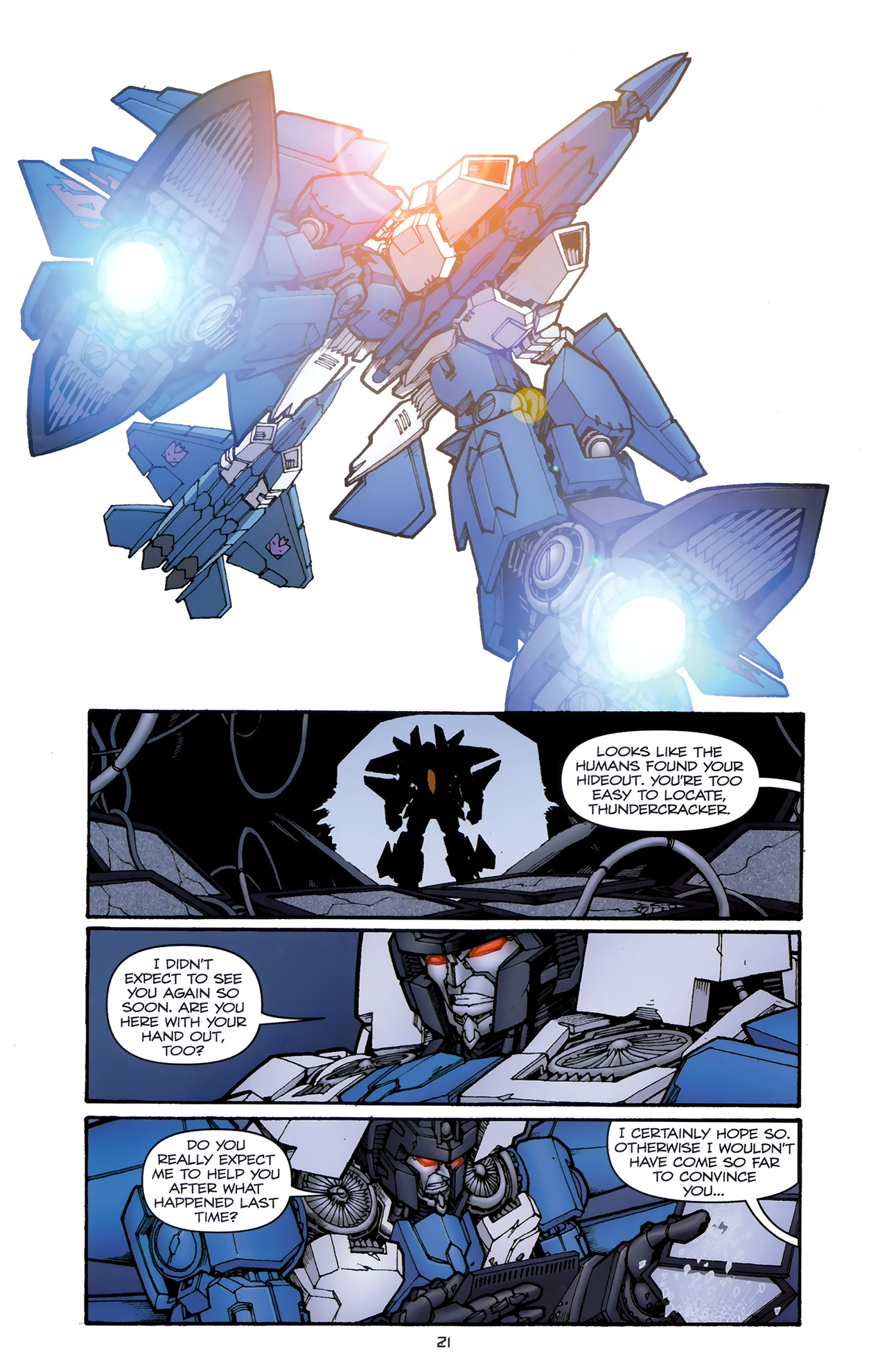 Read online The Transformers (2009) comic -  Issue #15 - 24