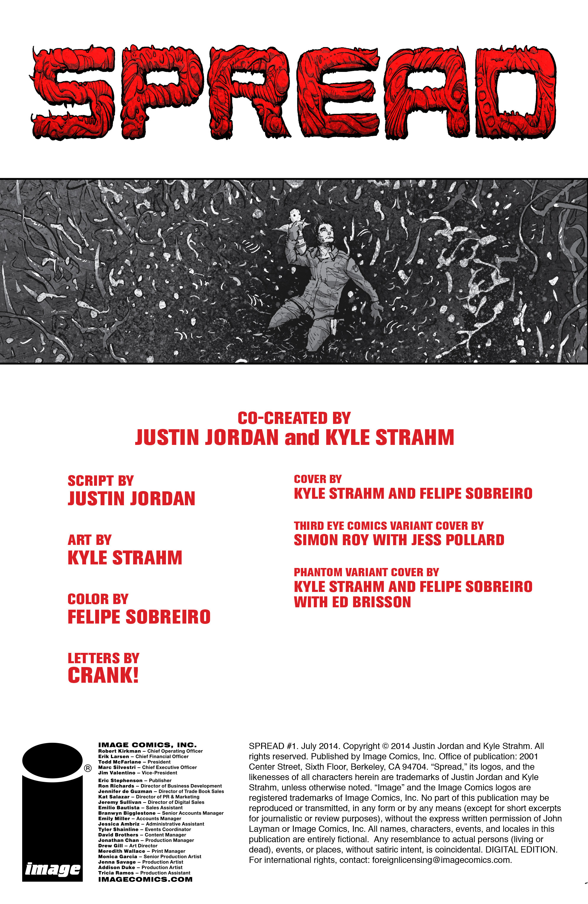 Read online Spread comic Issue 1